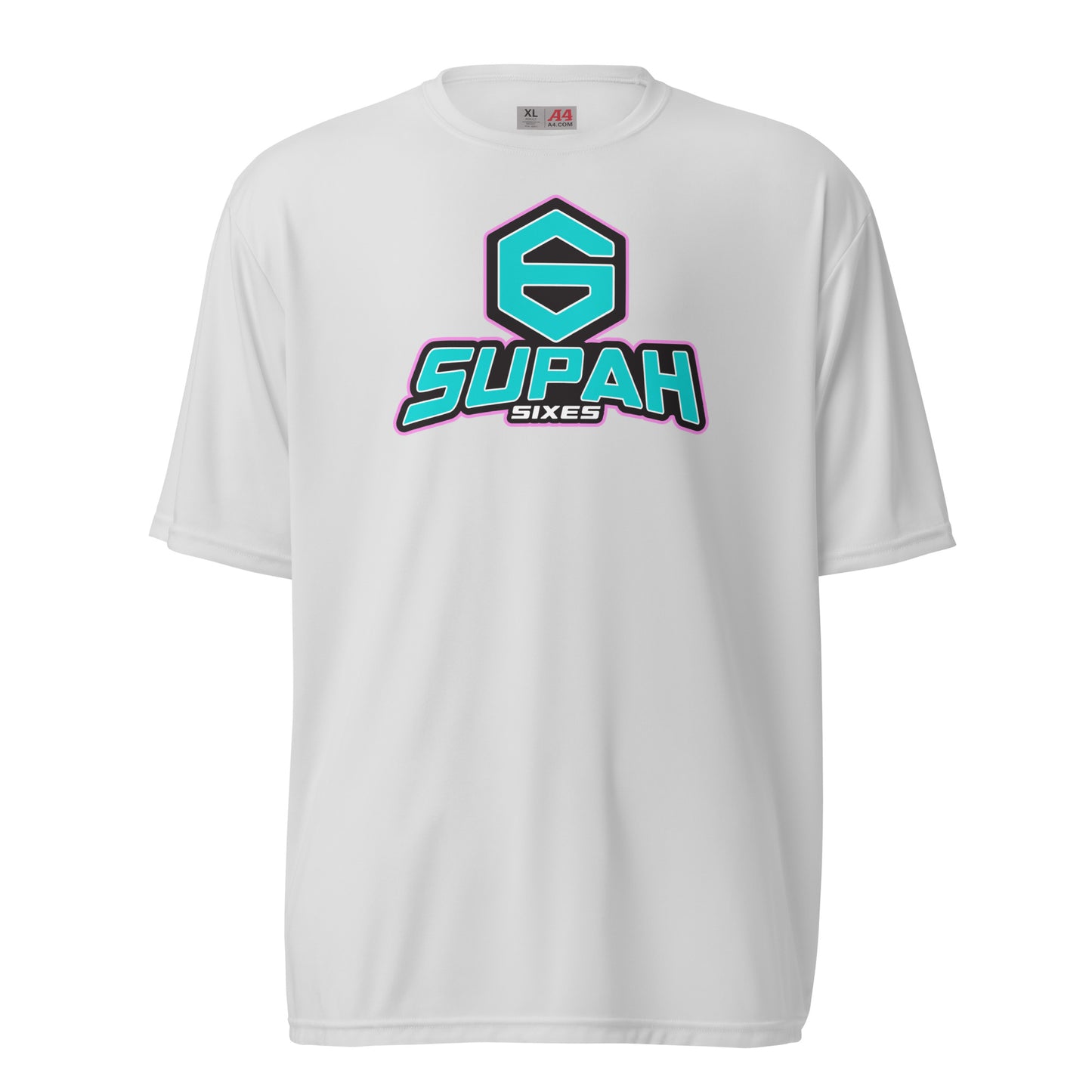 Adult Supah Sixes A4 Performance T-Shirt