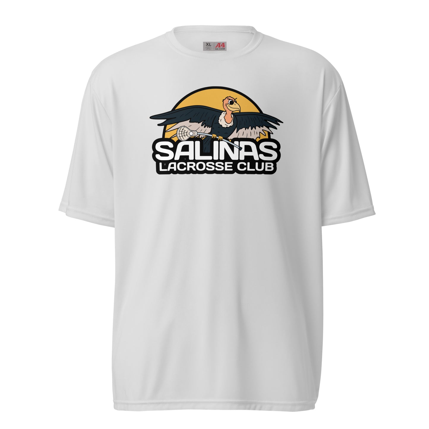 Adult Salinas Lacrosse A4 Performance T-Shirt