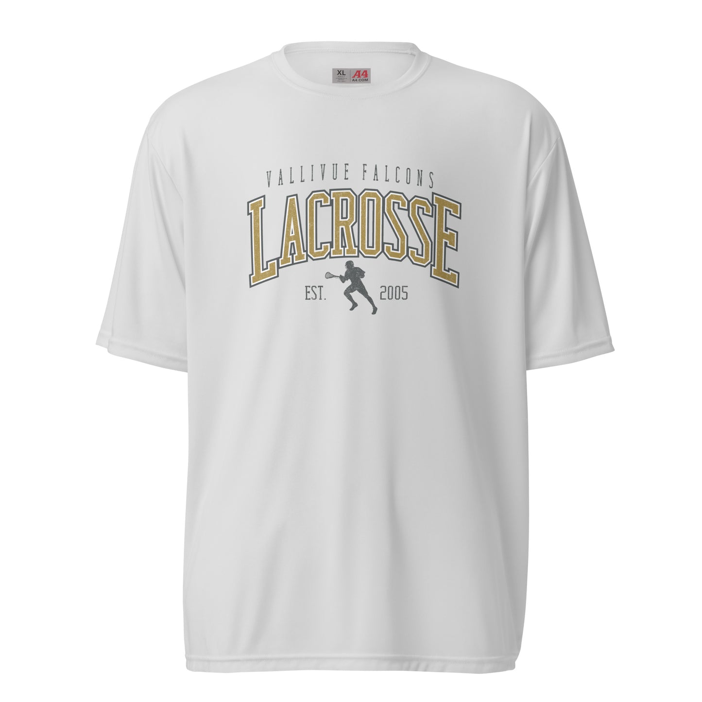 Adult Vallivue Lacrosse A4 Performance Shirt