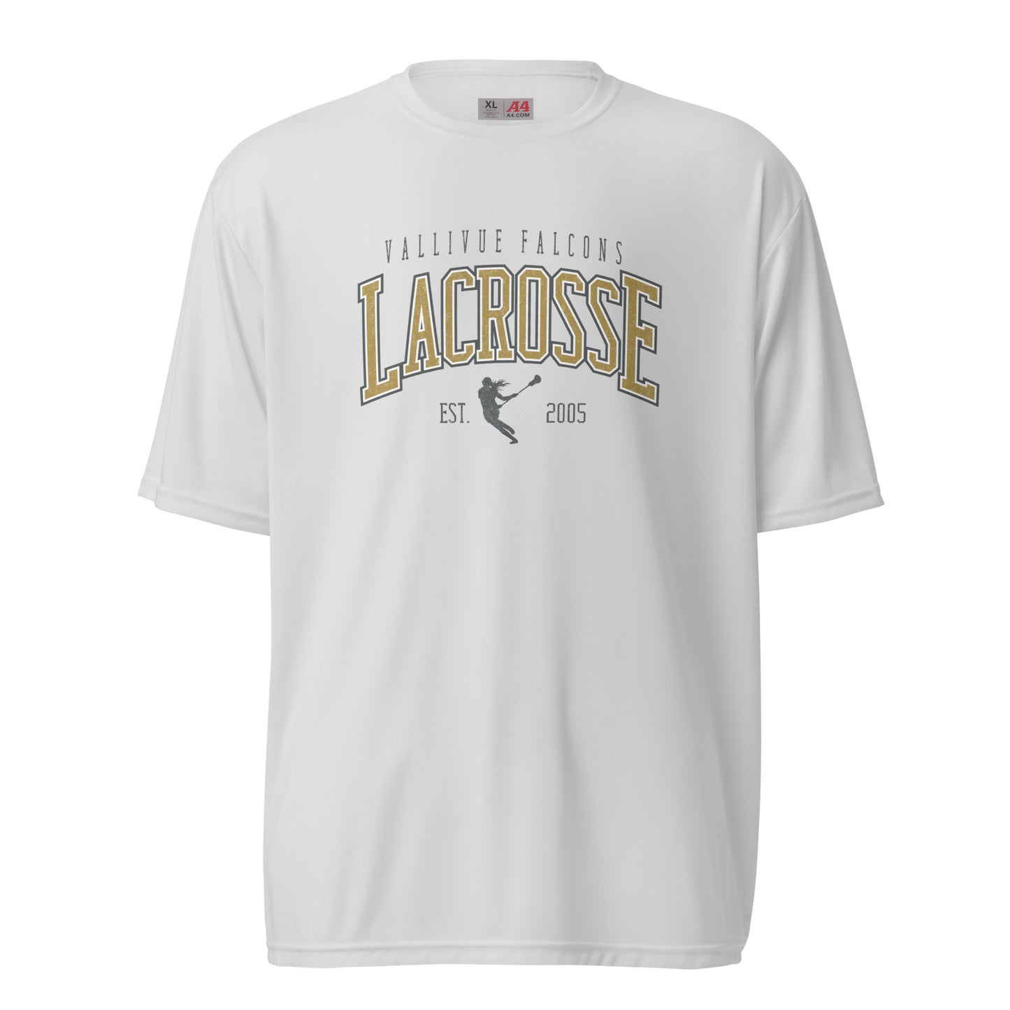 Adult Vallivue Lacrosse A4 Performance Shirt