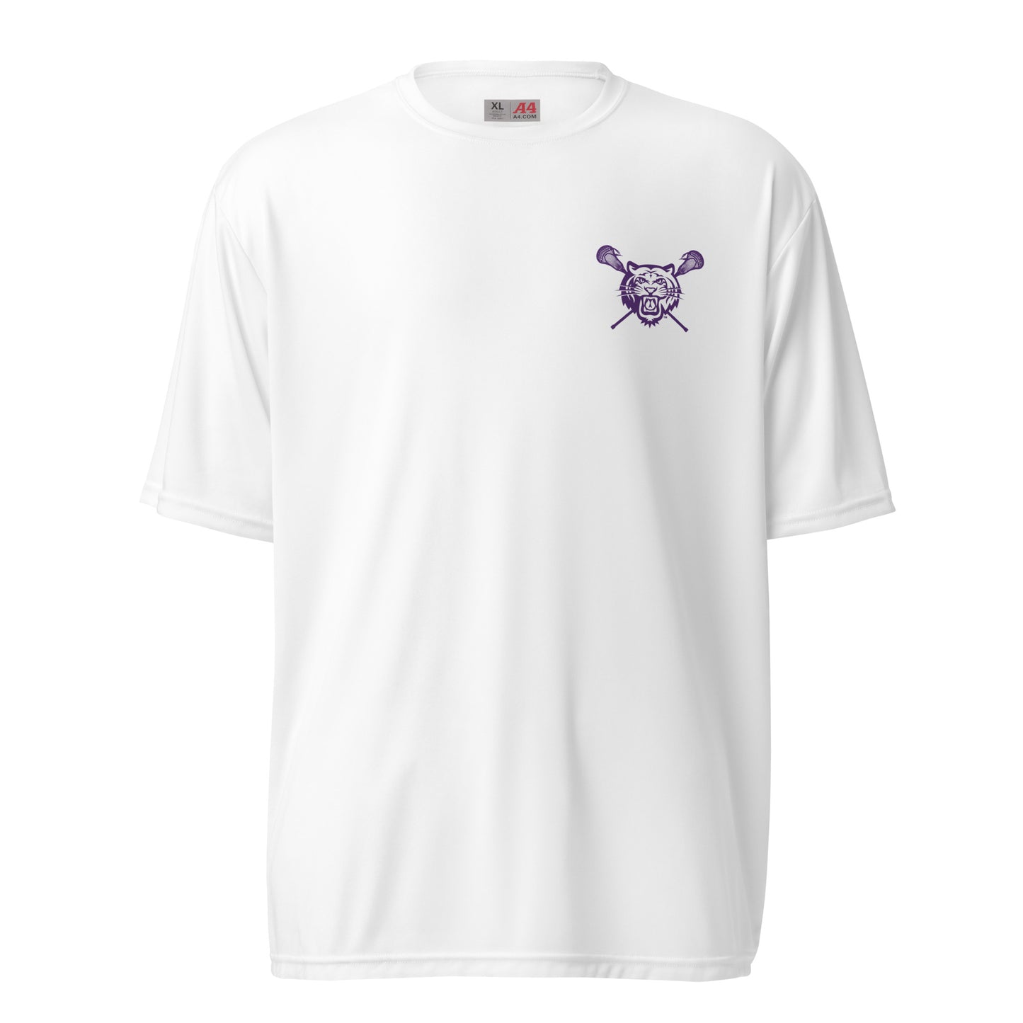 Adult Tiger Lax A4 Performance T-Shirt