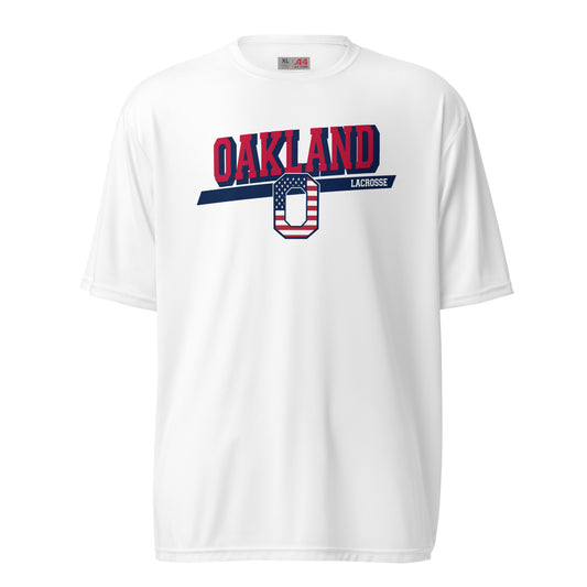 Adult Oakland Lacrosse A4 Performance T-Shirt