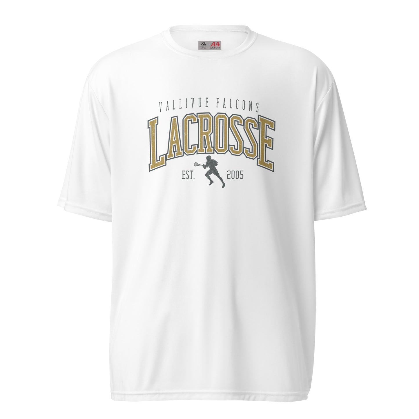 Adult Vallivue Lacrosse A4 Performance Shirt