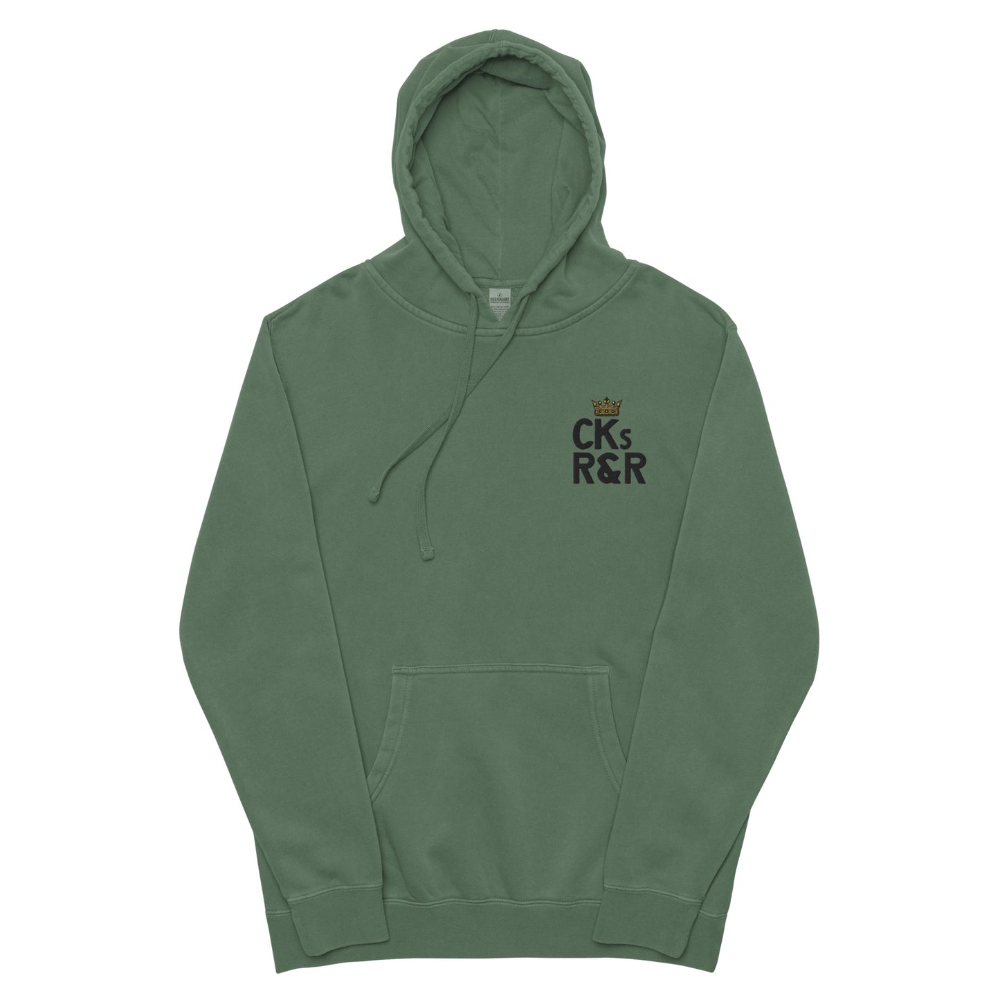 Adult Crease Kings Pigment Dyed Hoodie | King