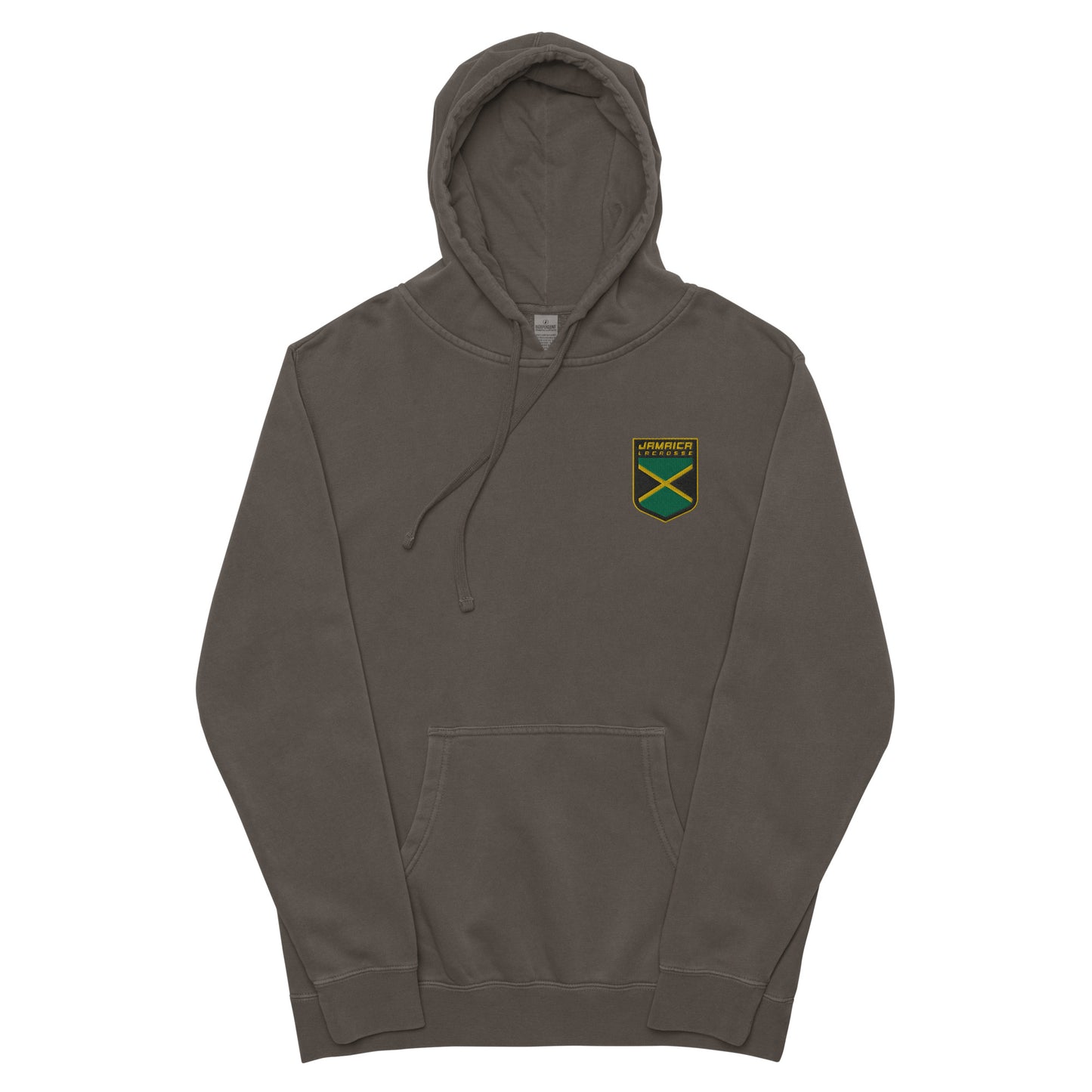Adult Jamaica Lacrosse Pigment Dyed Hoodie