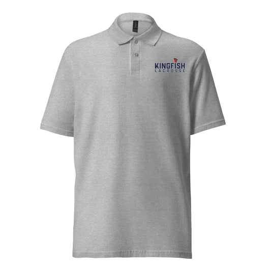 Adult Kingfish Lacrosse Pique Polo