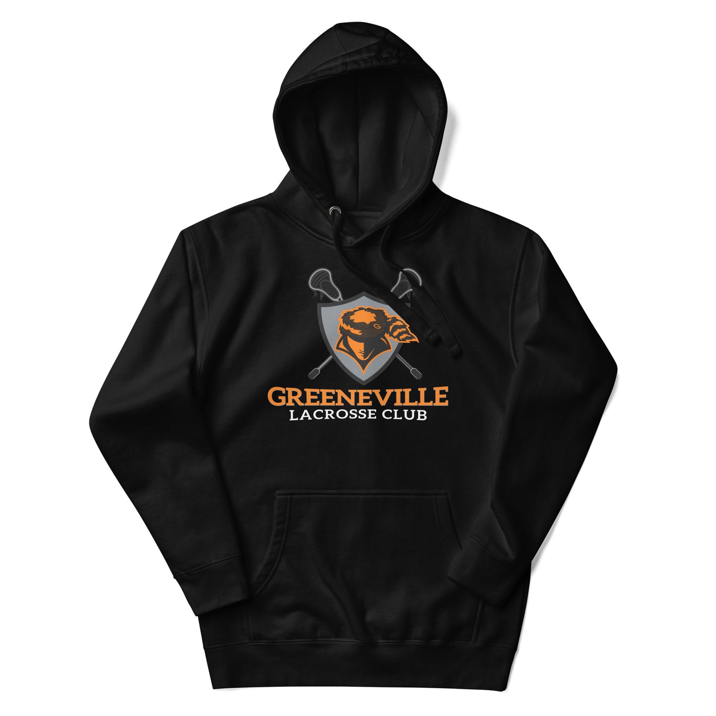 Adult Greeneville Lacrosse Cotton Heritage Hoodie