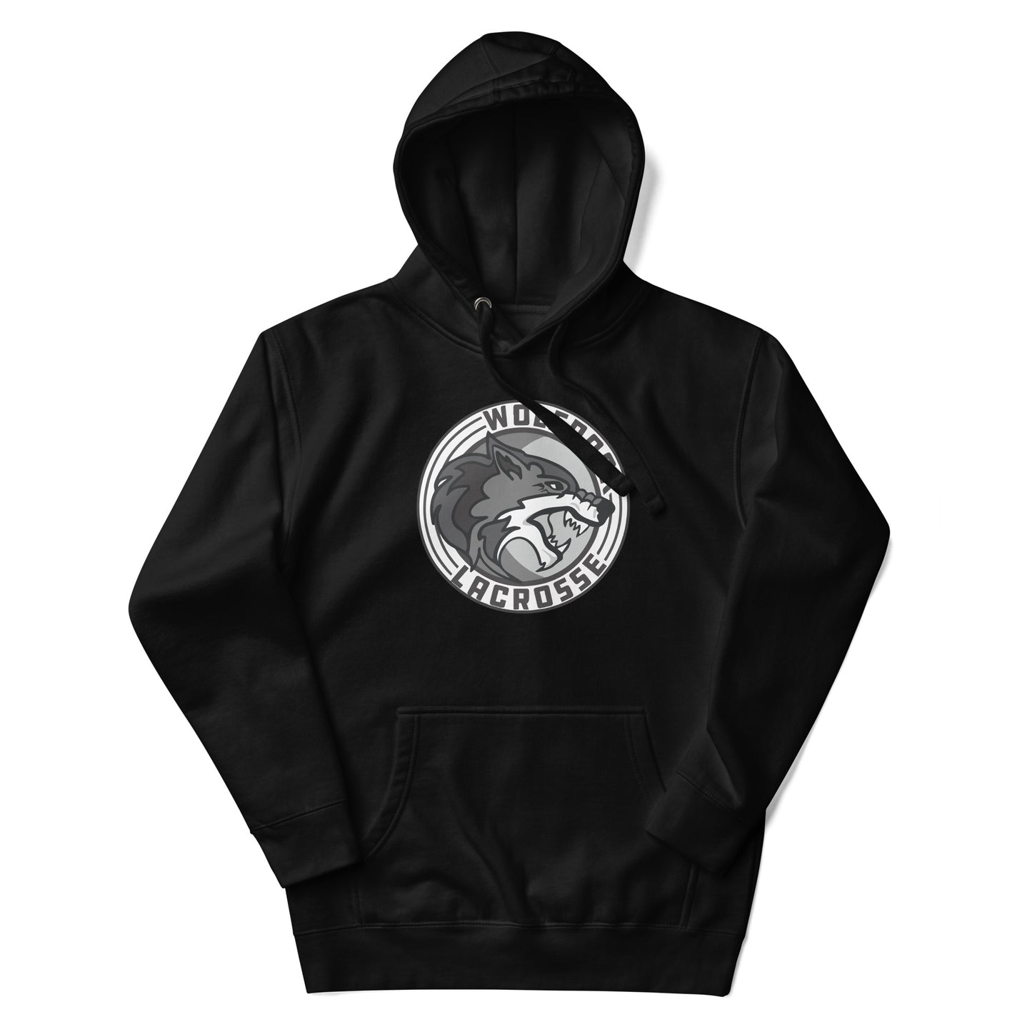 Adult Wolfpack Lacrosse Cotton Heritage Hoodie