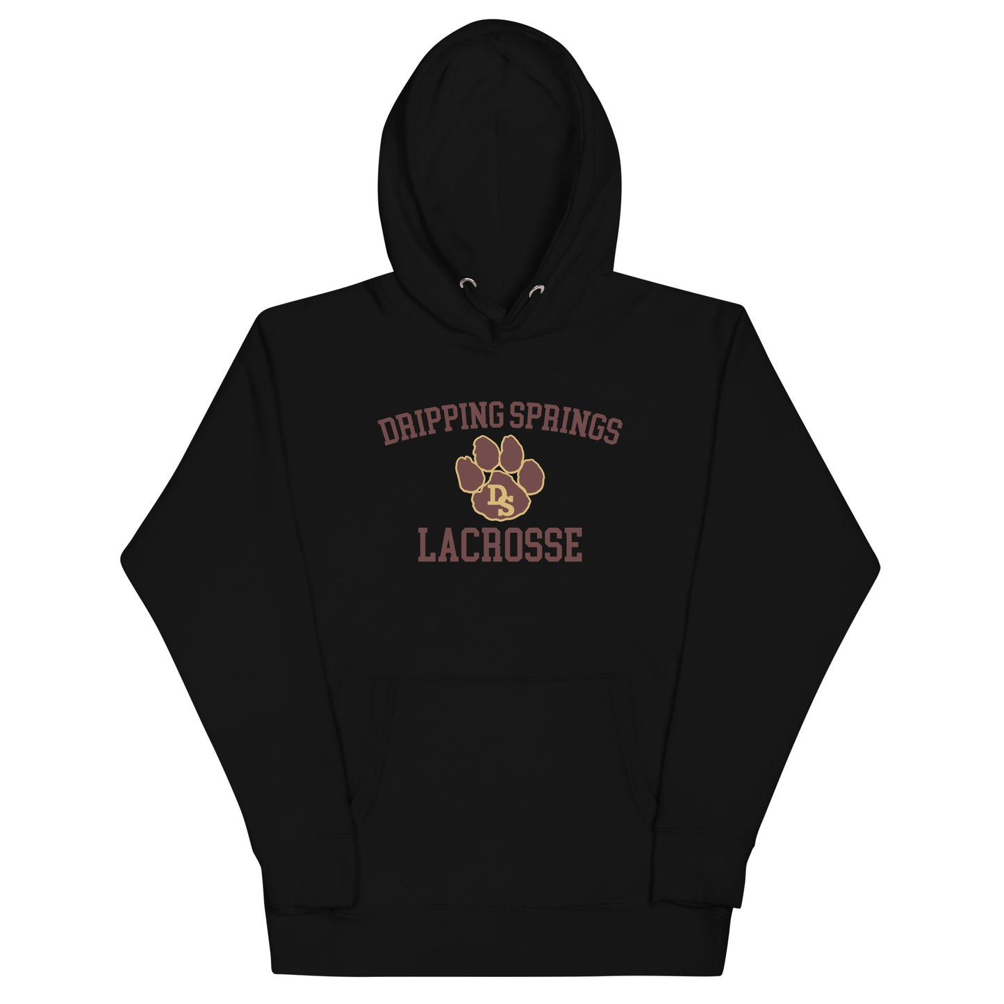 Adult Drip Tigers Lacrosse Cotton Heritage Hoodie