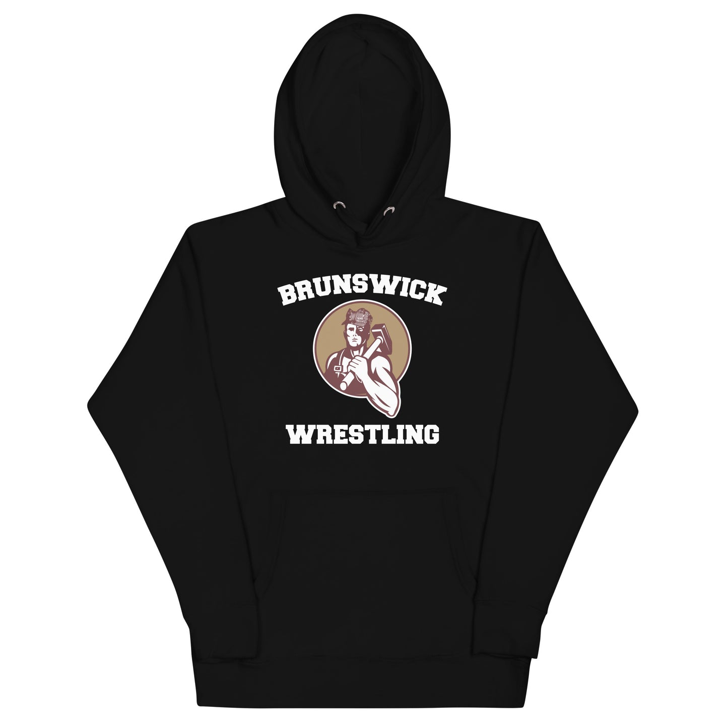 Adult BJR Wrestling Cotton Heritage Hoodie