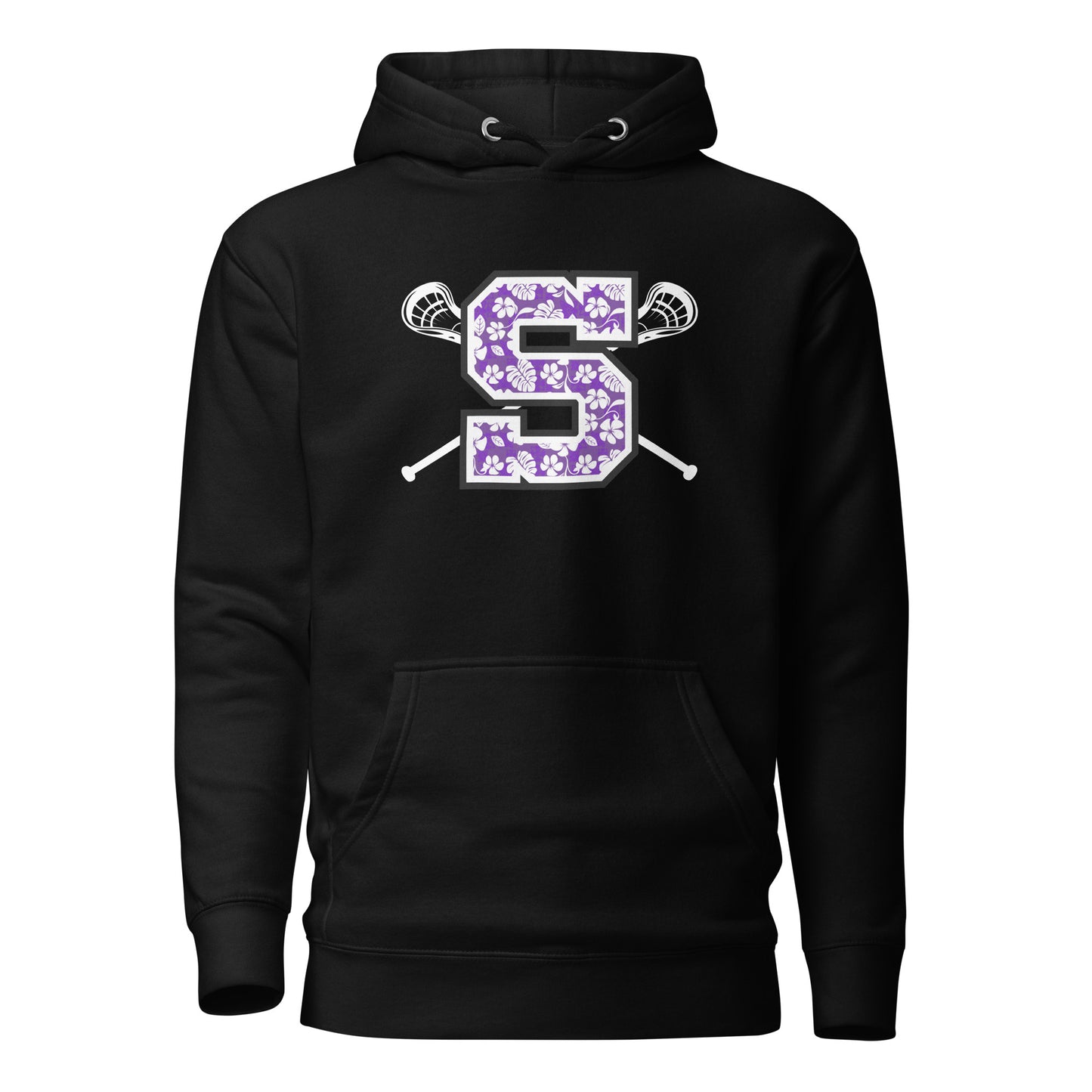 Adult Sunset Lacrosse Cotton Heritage Hoodie