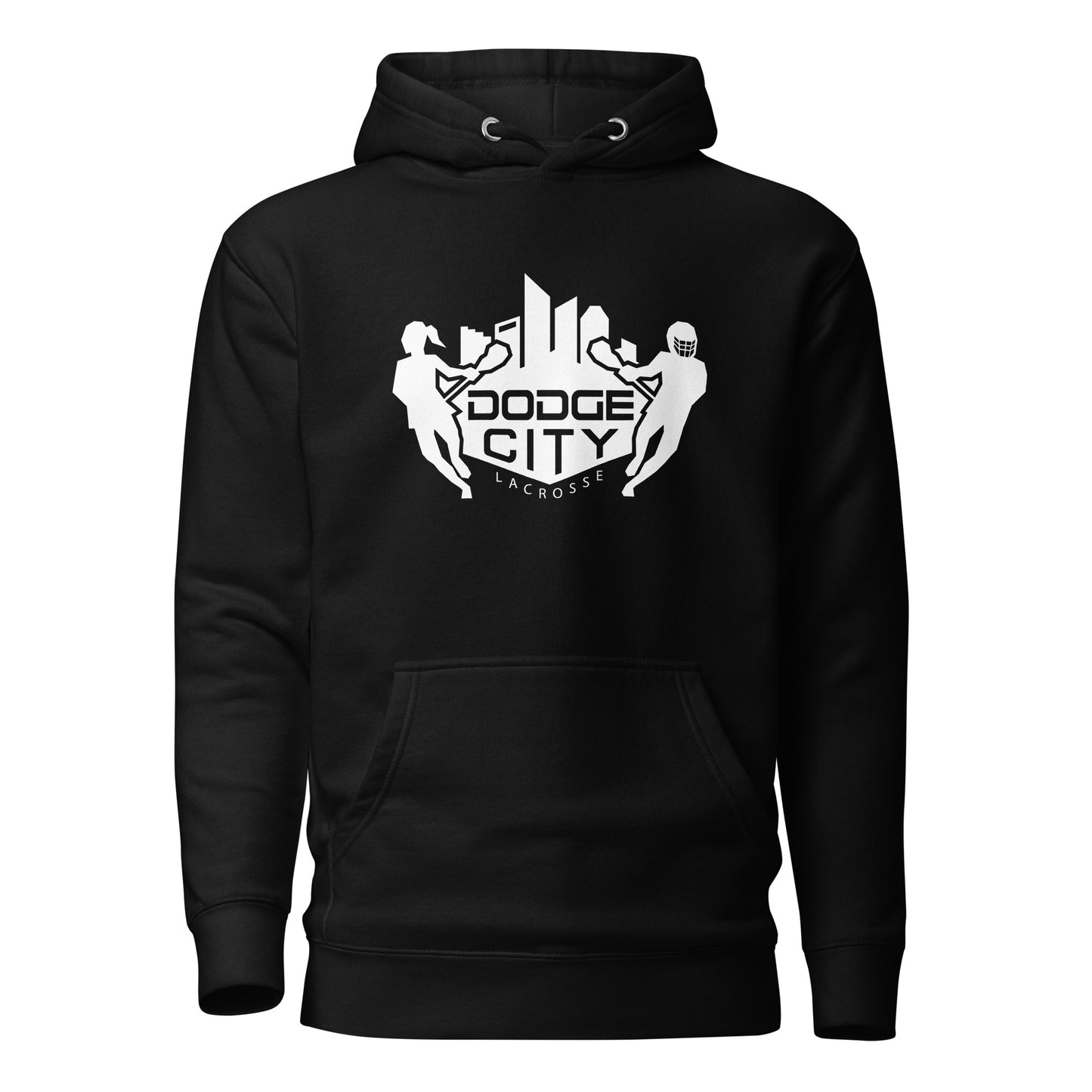 Adult Dodge City Lacrosse Cotton Heritage Hoodie