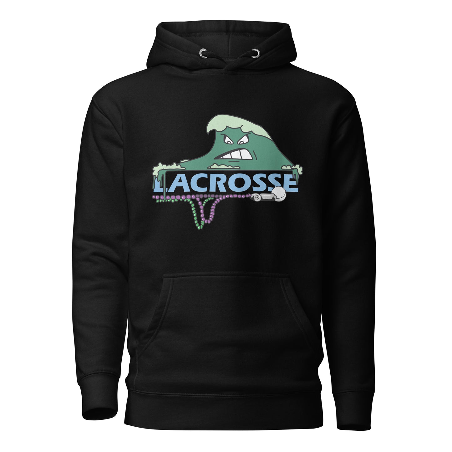 Adult Tulane Lacrosse  Cotton Heritage Hoodie