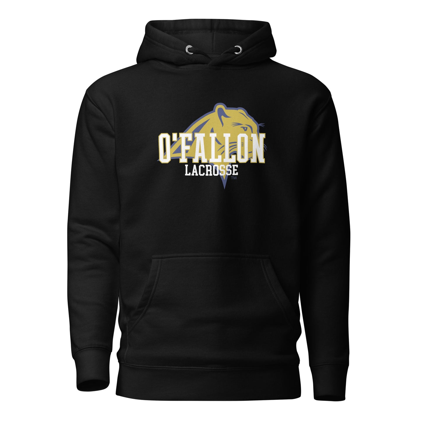 Adult O'Fallon Panthers Lacrosse Cotton Heritage Hoodie