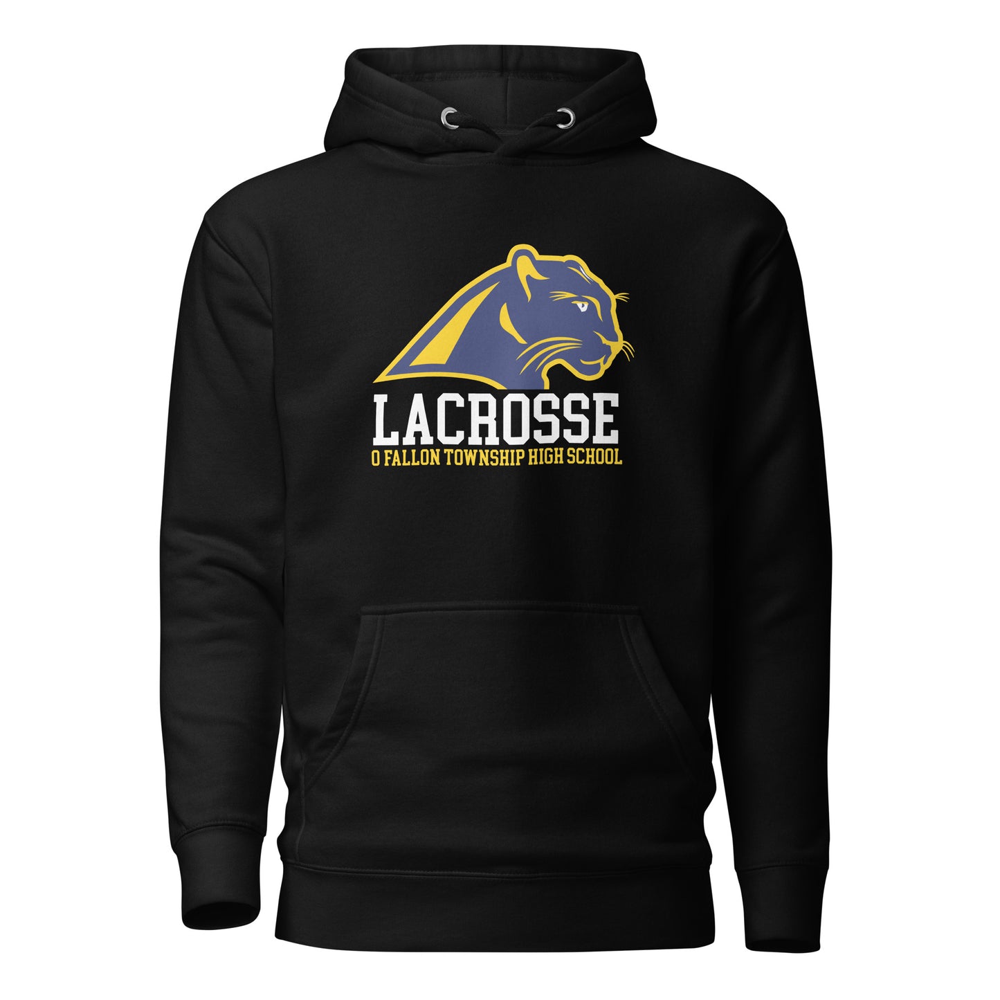 Adult O'Fallon Panthers Lacrosse Cotton Heritage Hoodie