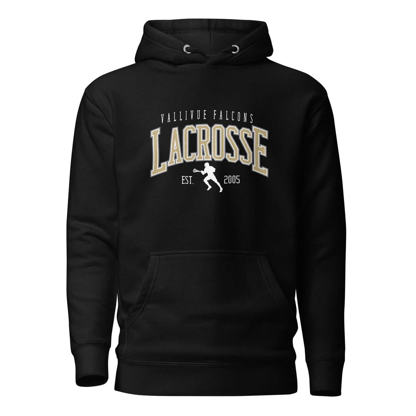 Adult Vallivue Lacrosse Cotton Heritage Hoodie