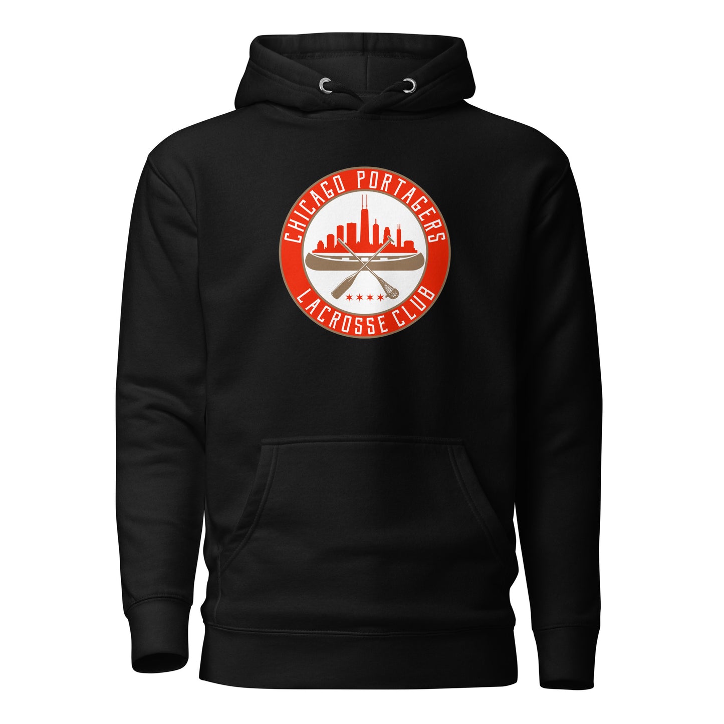 Adult Chicago Portagers Cotton Heritage Hoodie