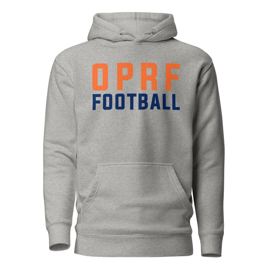 Adult OPRF Football Cotton Heritage Hoodie