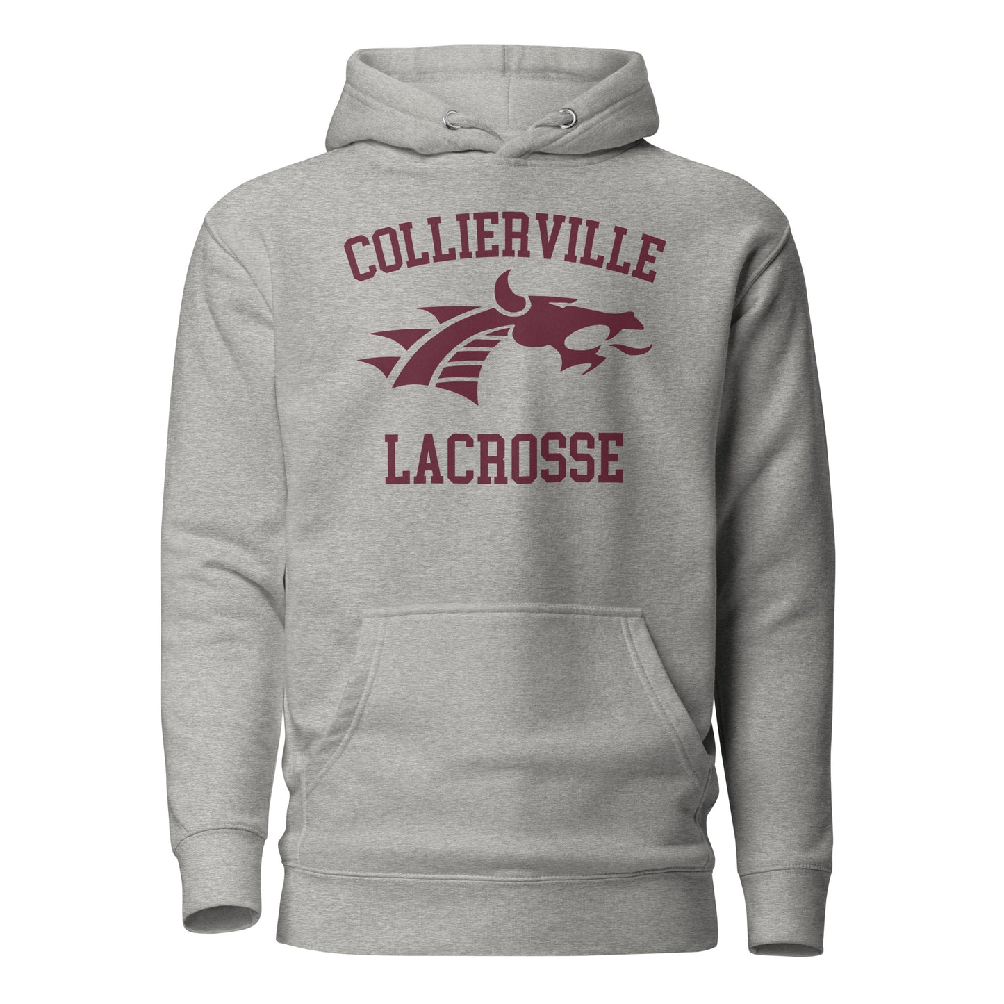 Adult Collierville Lacrosse Cotton Heritage Hoodie