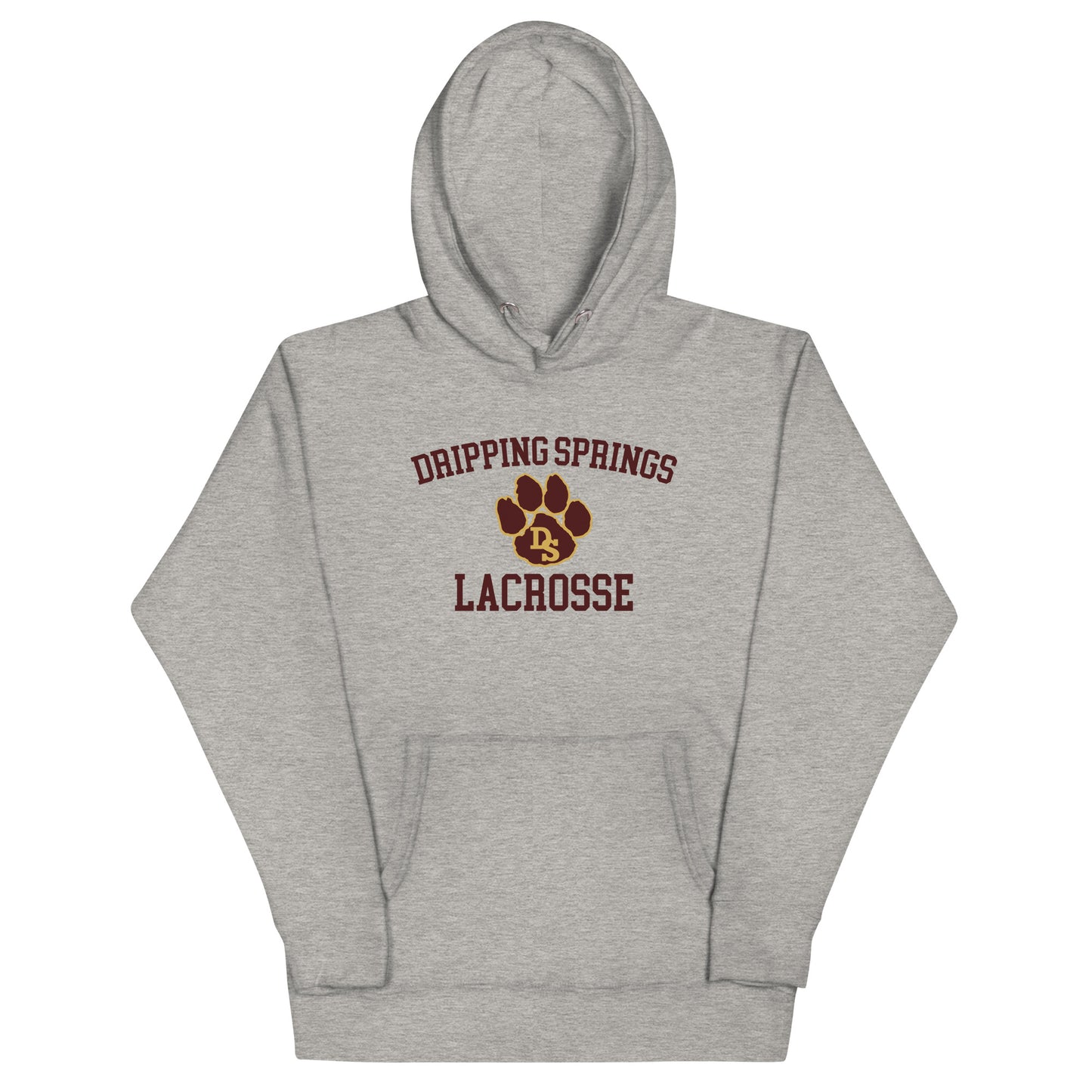 Adult Drip Tigers Lacrosse Cotton Heritage Hoodie