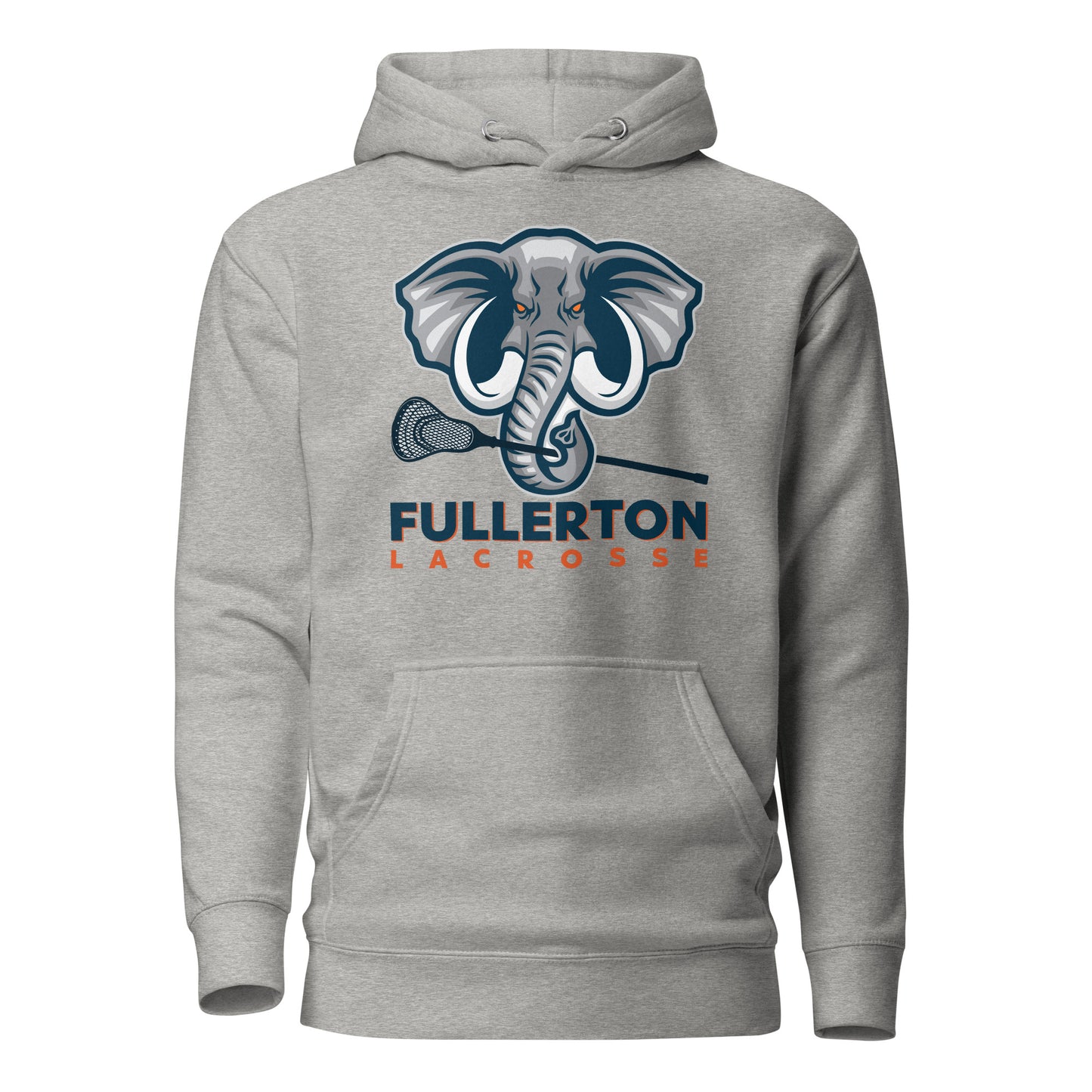 Adult CSUF Lacrosse Cotton Heritage Hoodie