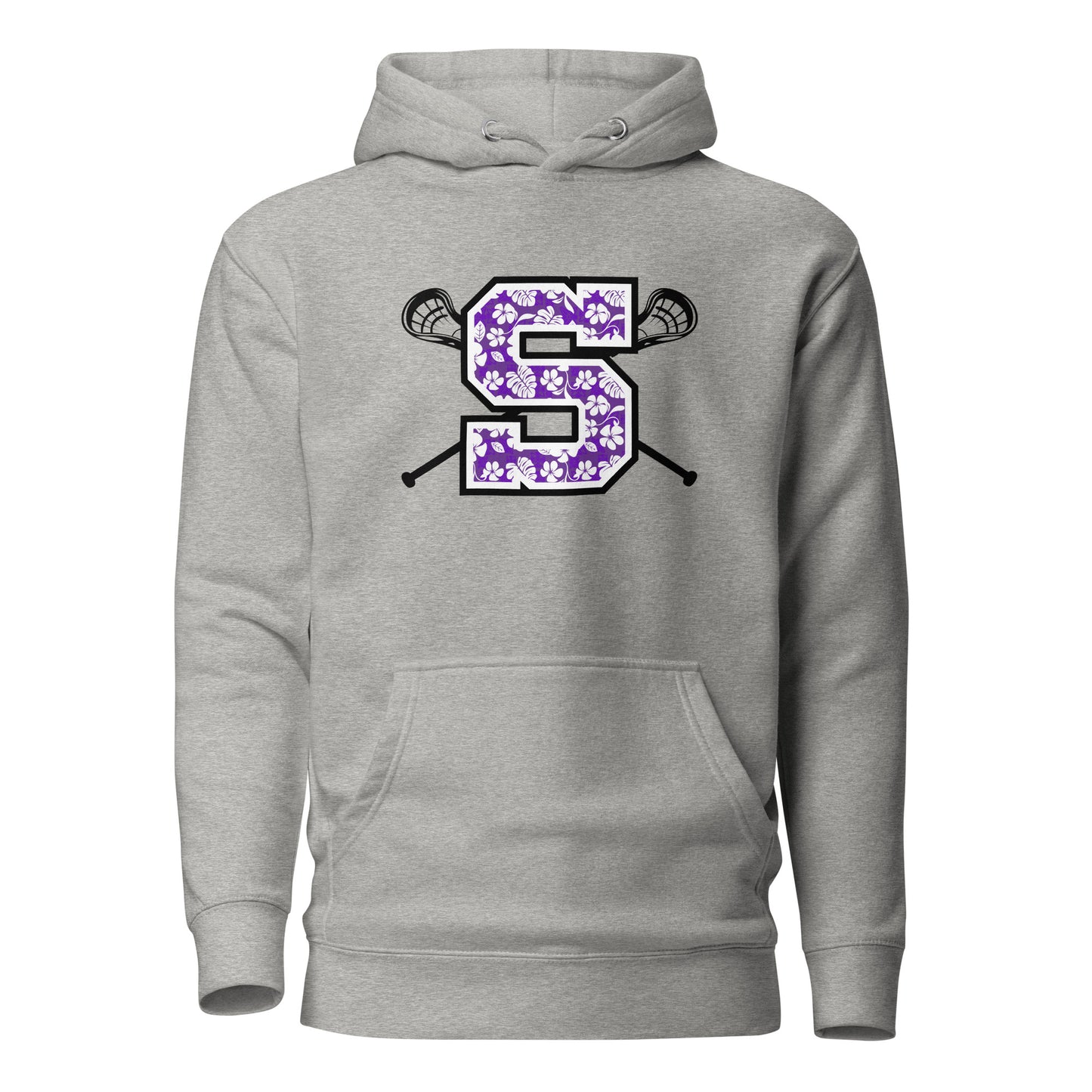 Adult Sunset Lacrosse Cotton Heritage Hoodie