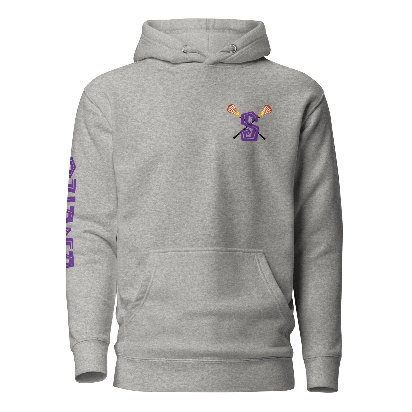 Adult Sunset Lacrosse Cotton Heritage Hoodie