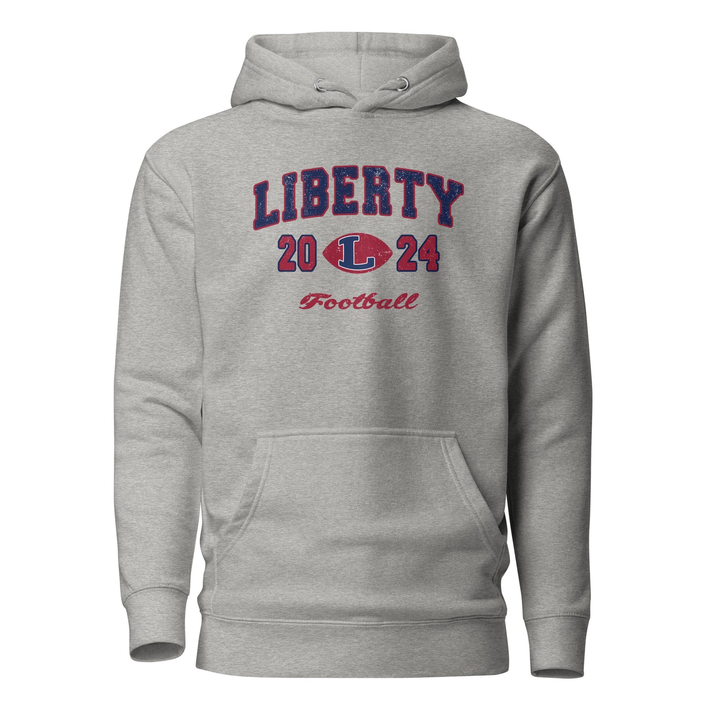 Adult Liberty Football Cotton Heritage Hoodie