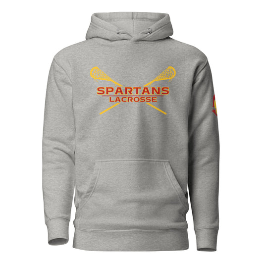 Adult La Canada Spartans Lacrosse Cotton Heritage Hoodie