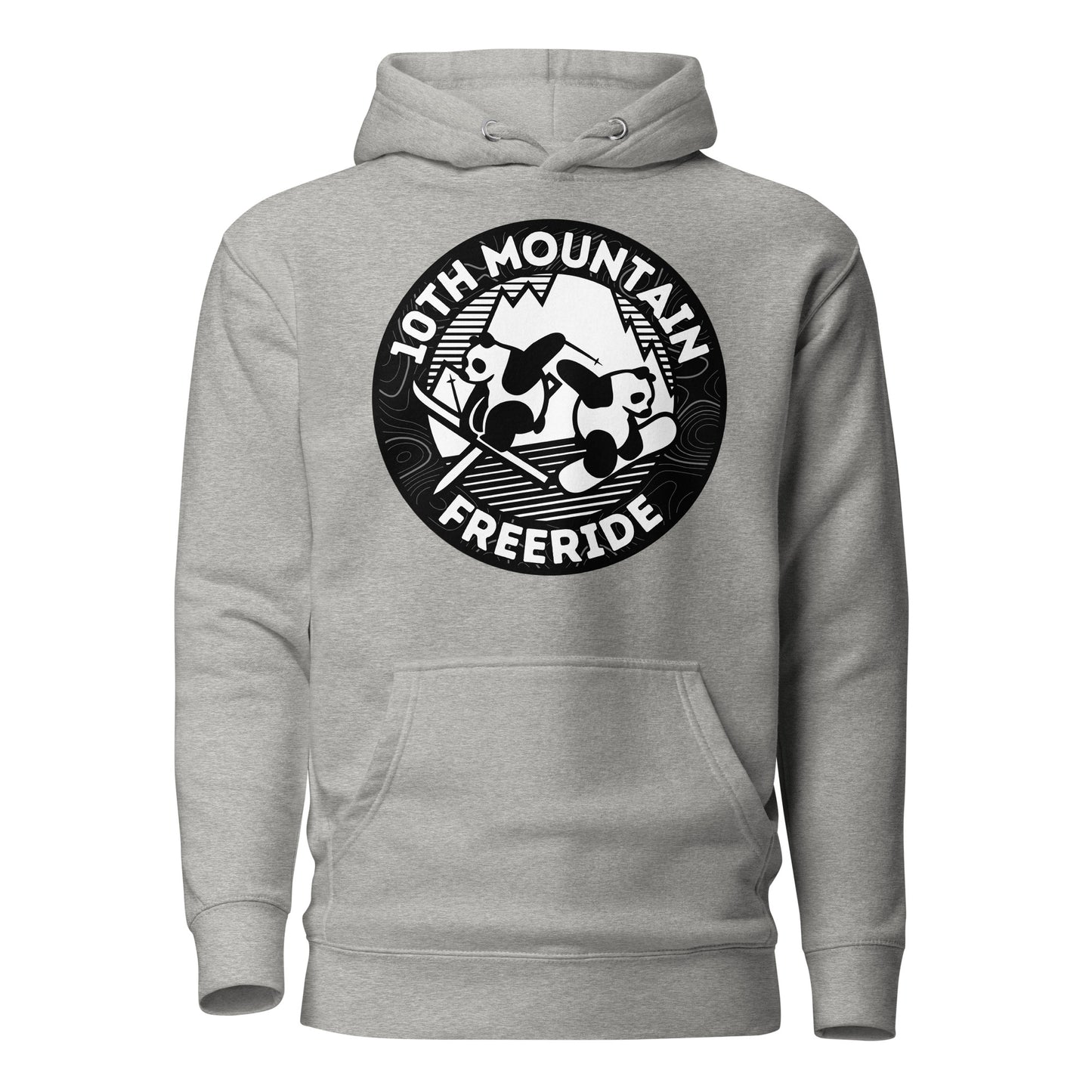 Adult 10th Mountain Lacrosse Cotton Heritage Hoodie