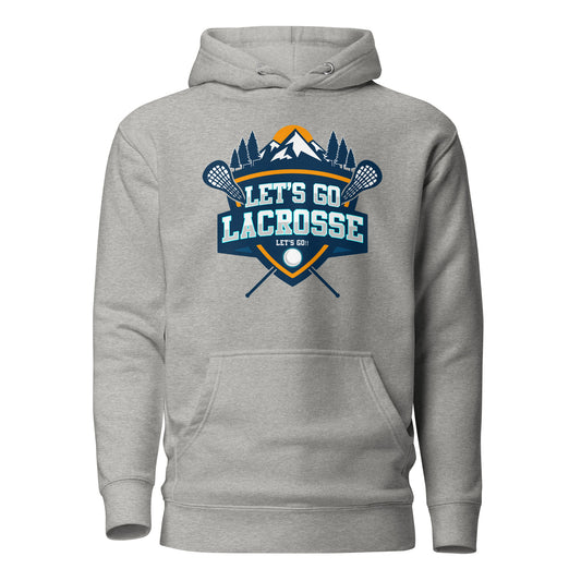Adult Let's Go Lacrosse Cotton Heritage Hoodie
