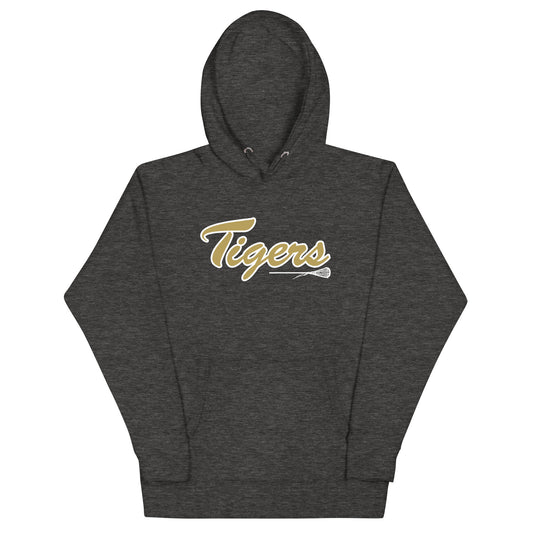 Adult Drip Tigers Lacrosse Cotton Heritage Hoodie