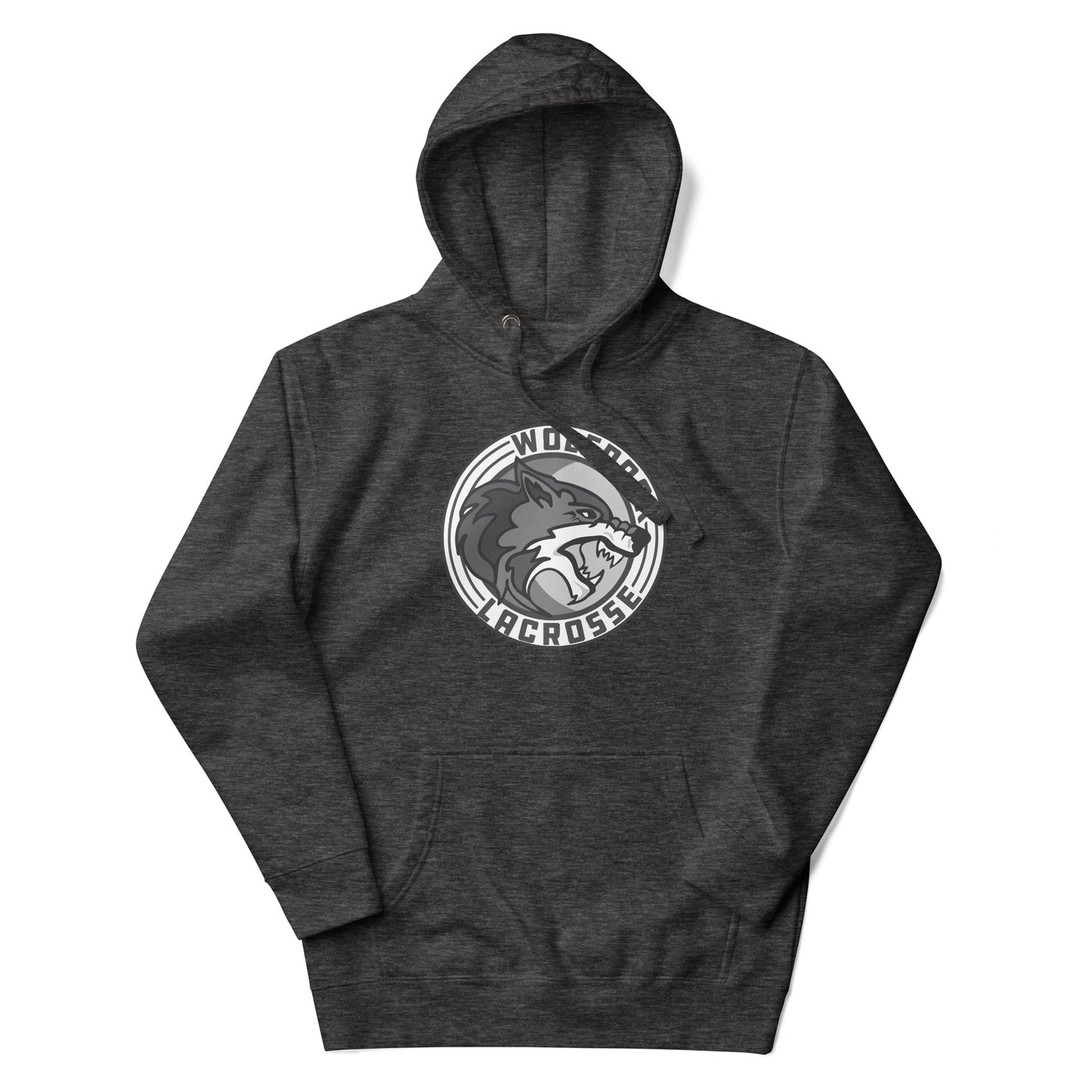 Adult Wolfpack Lacrosse Cotton Heritage Hoodie