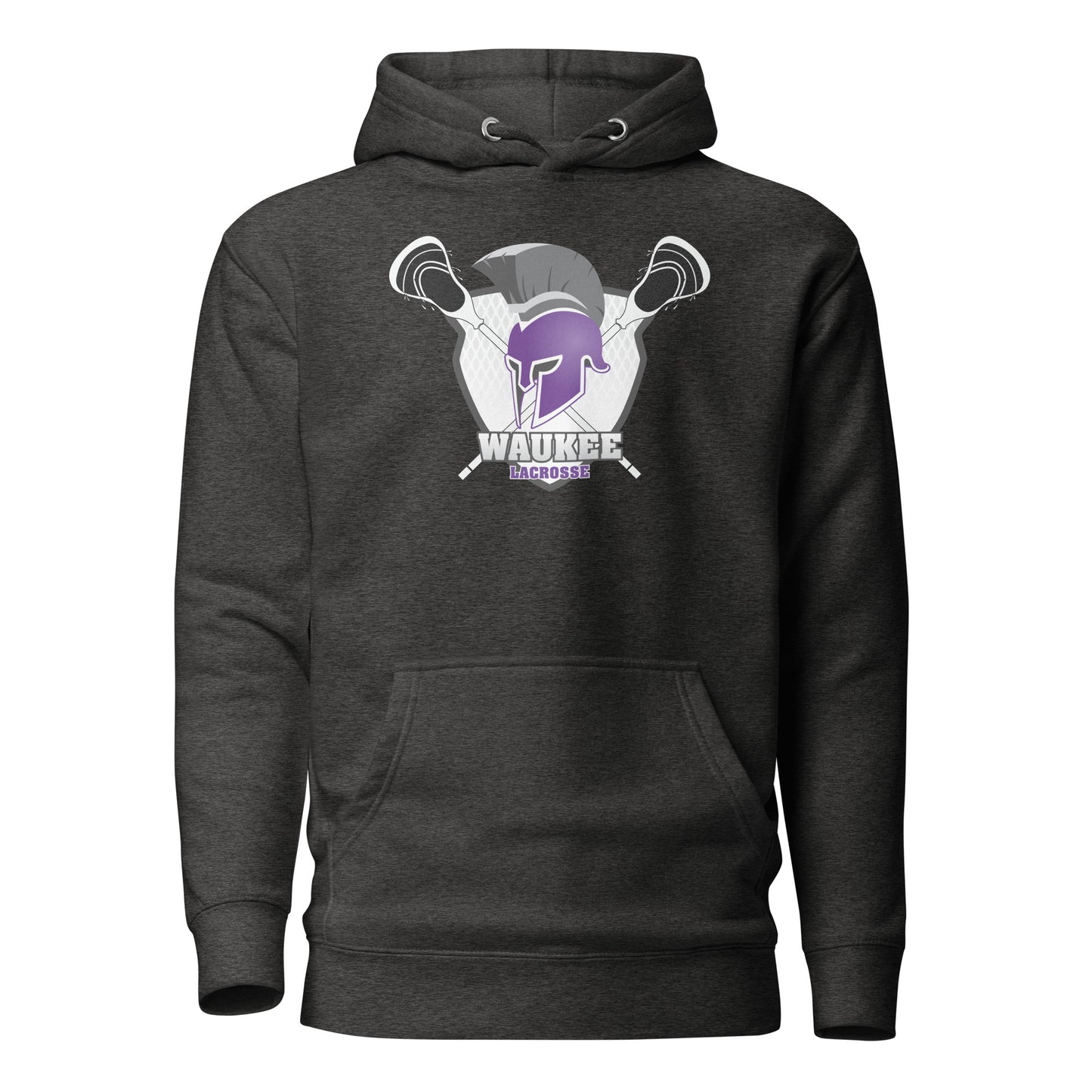 Adult Waukee Lacrosse Cotton Heritage Hoodie
