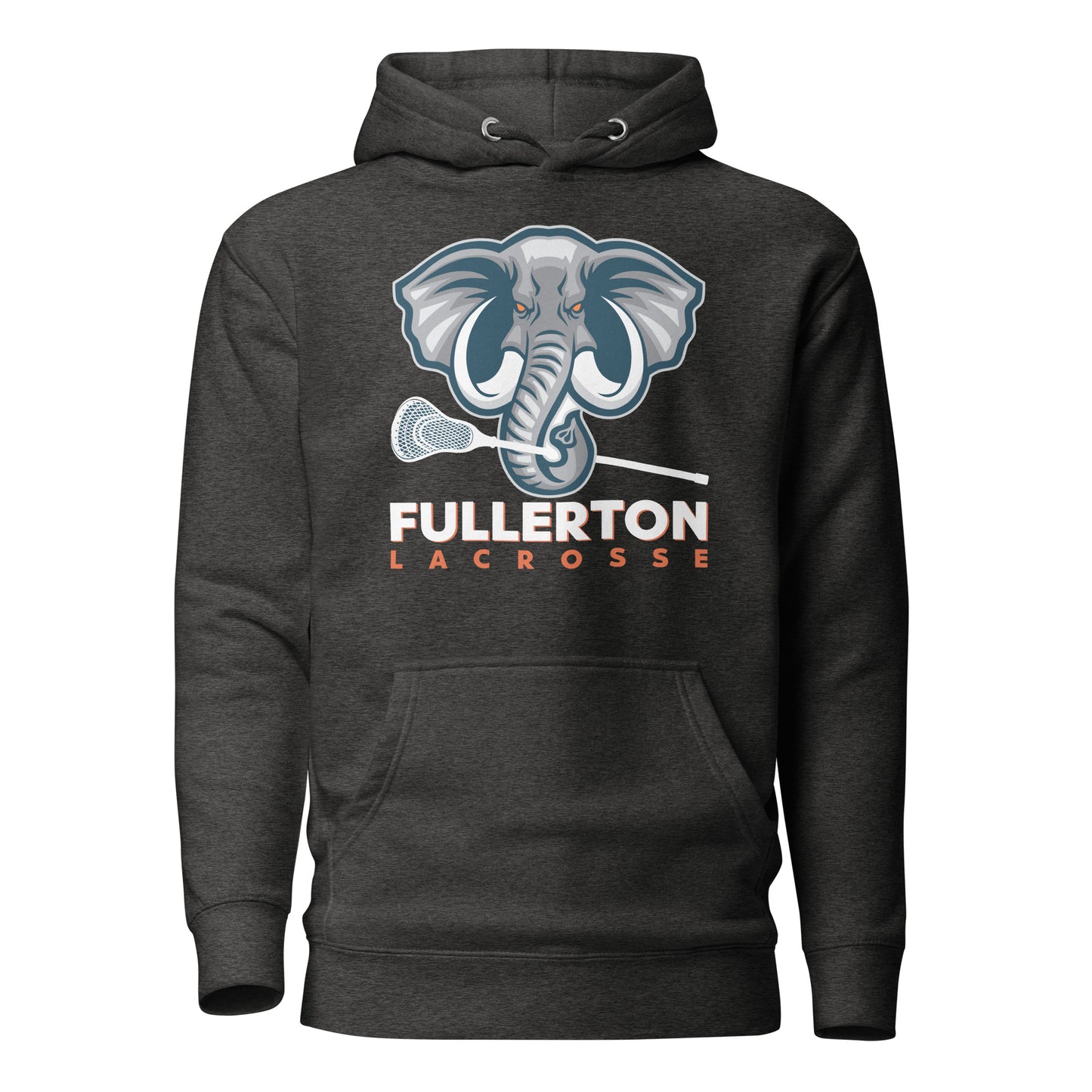 Adult CSUF Lacrosse Cotton Heritage Hoodie