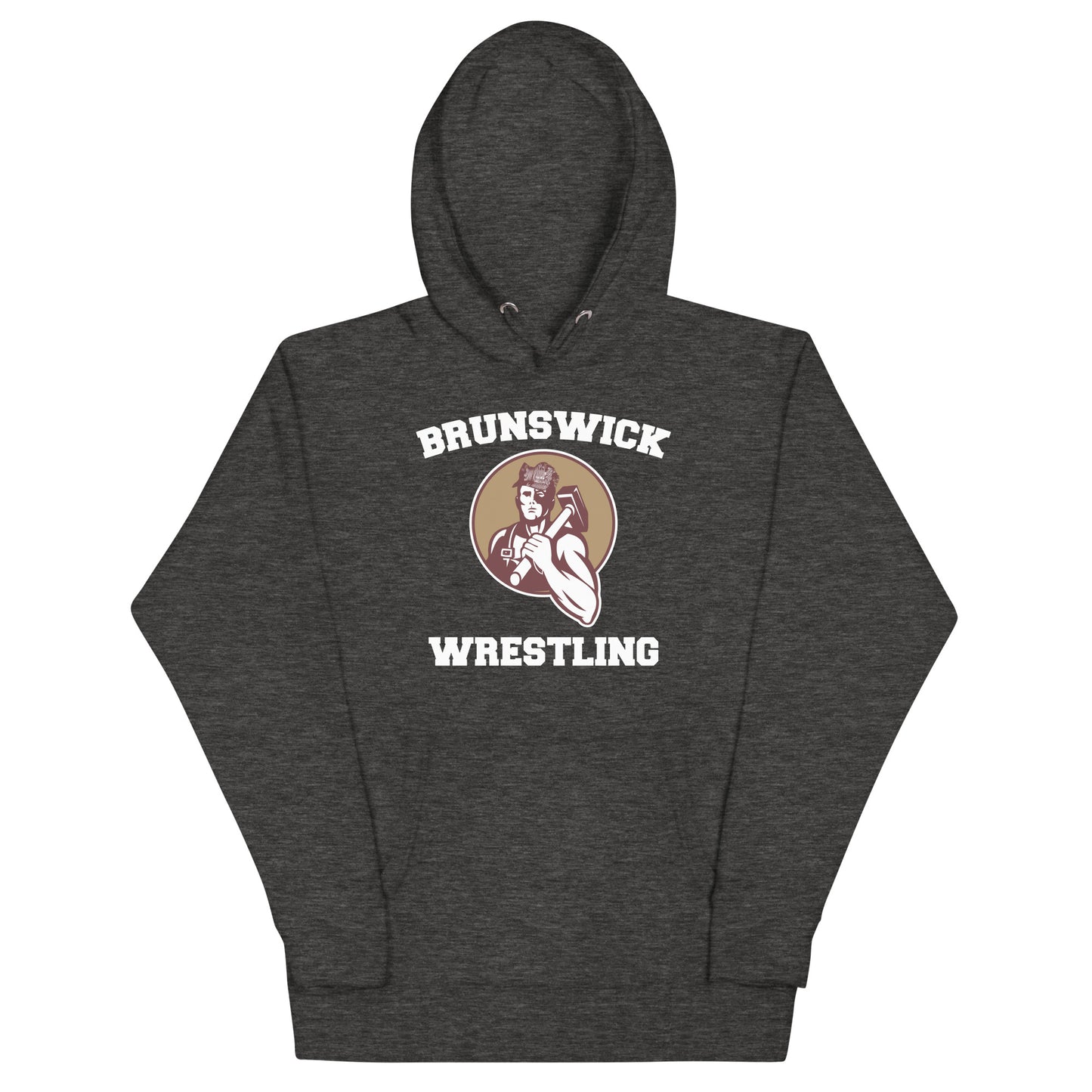 Adult BJR Wrestling Cotton Heritage Hoodie