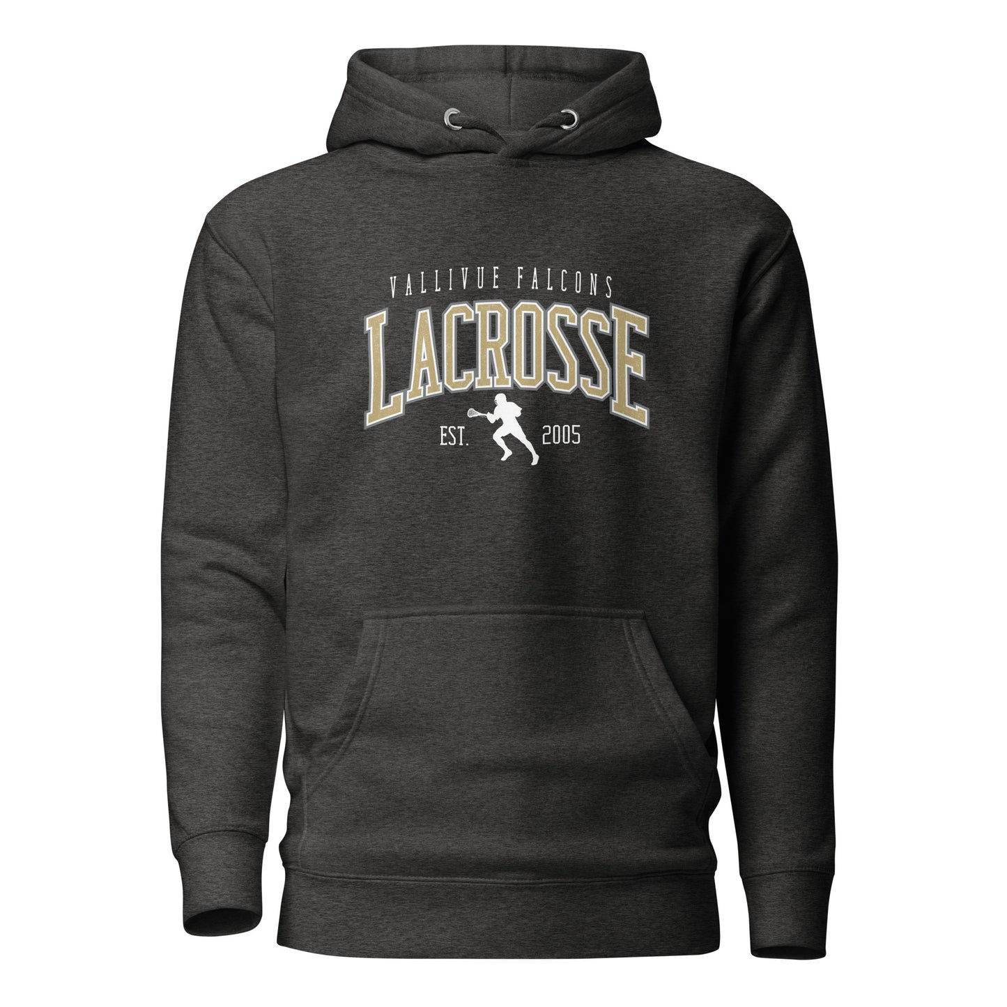 Adult Vallivue Lacrosse Cotton Heritage Hoodie