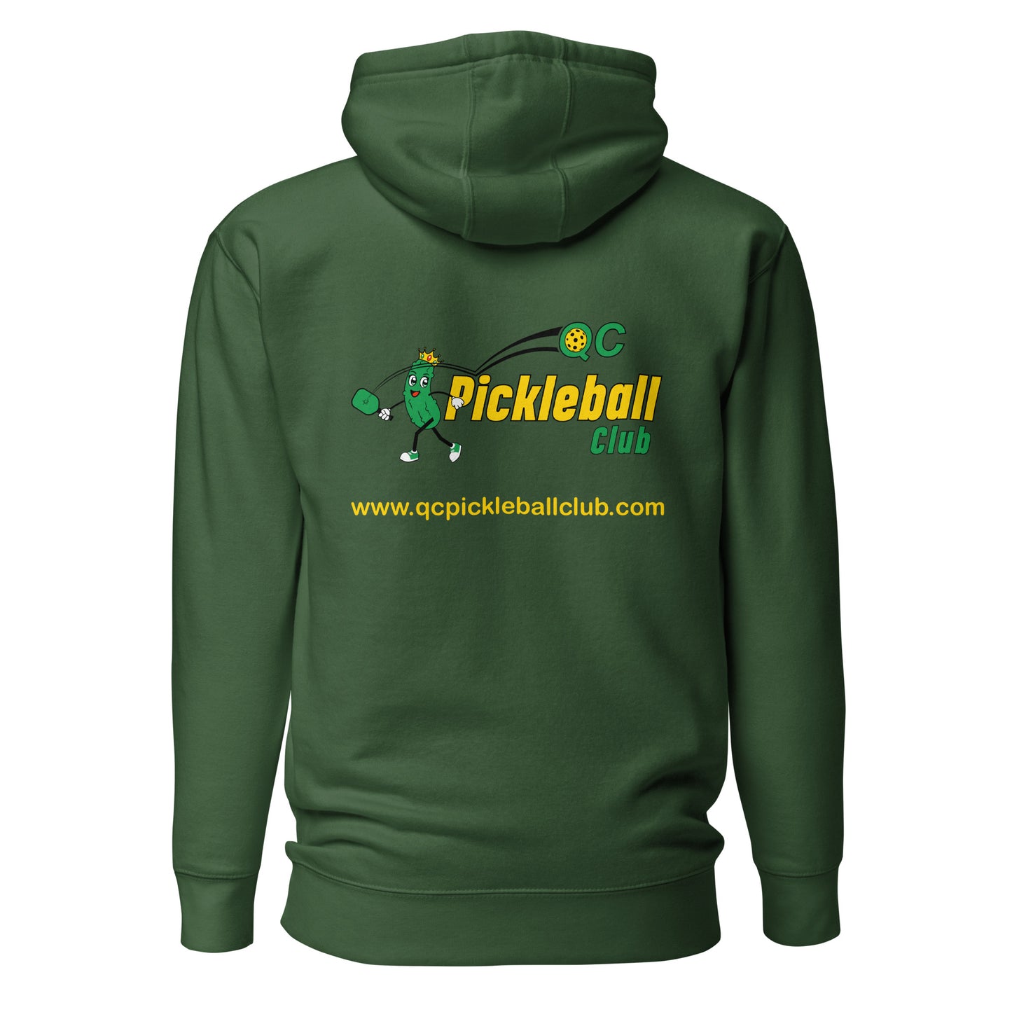 Adult QC Pickleball Cotton Heritage Hoodie