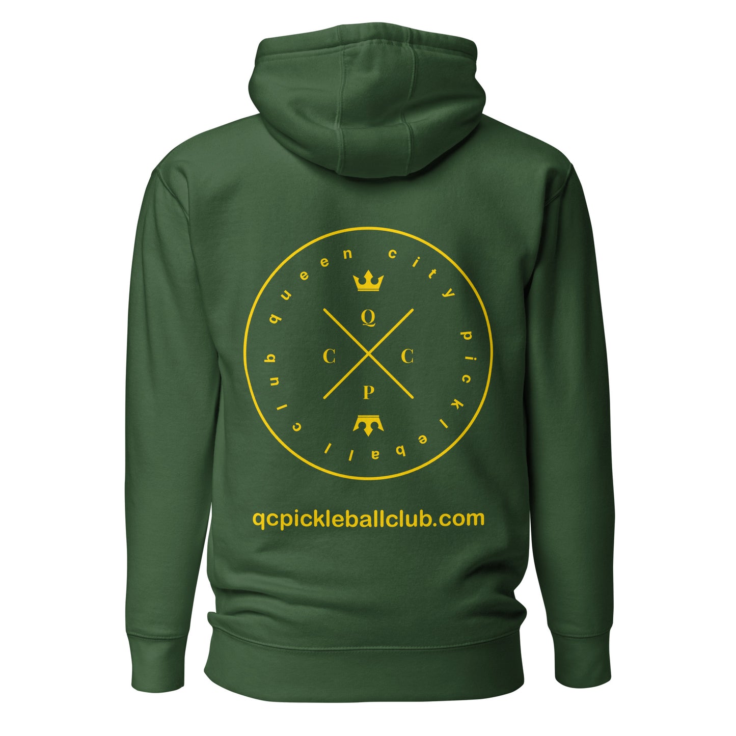 Adult QC Pickleball Cotton Heritage Hoodie