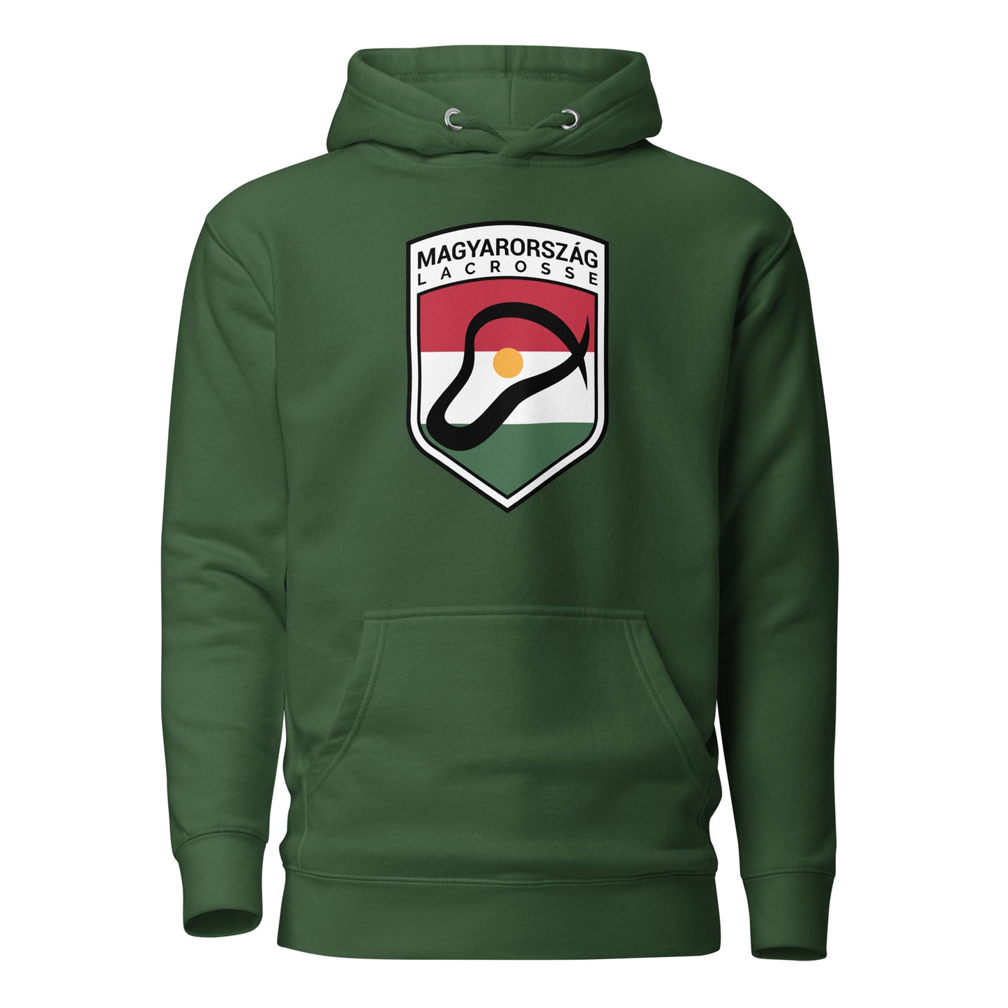 Adult Hungary Lacrosse Cotton Heritage Hoodie