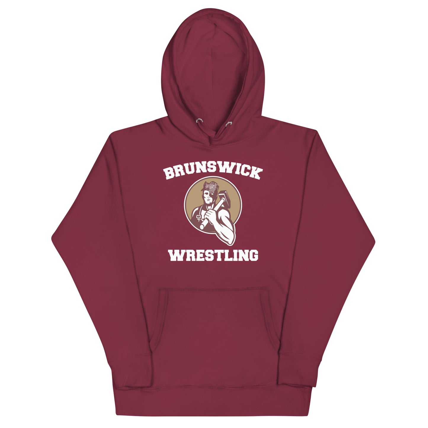 Adult BJR Wrestling Cotton Heritage Hoodie