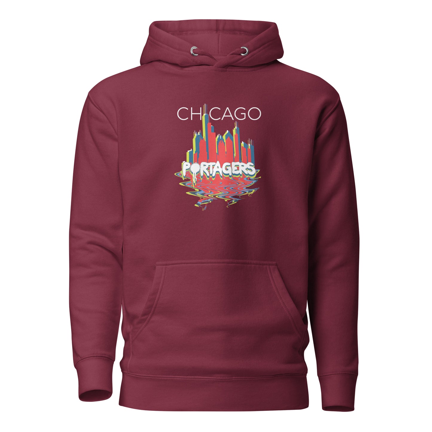 Adult Chicago Portagers Cotton Heritage Hoodie