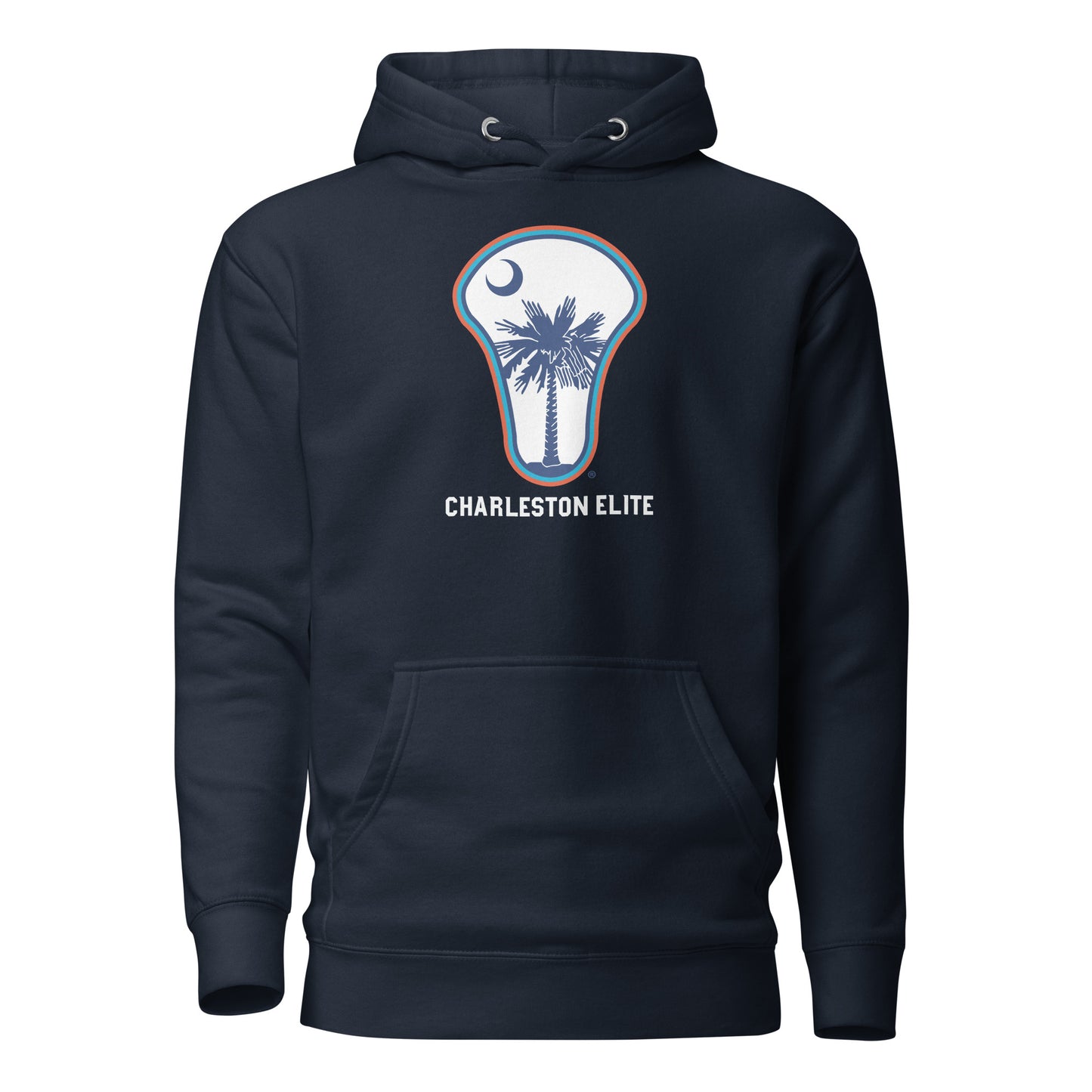 Adult Charleston Elite Lacrosse Cotton Heritage Hoodie