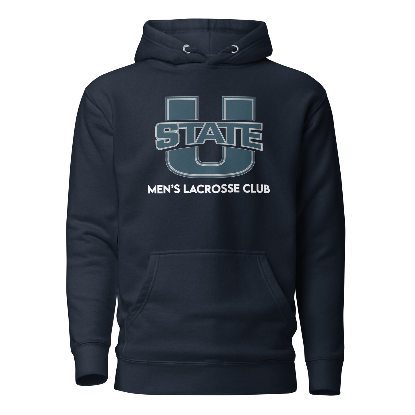 Adult USU Lacrosse Cotton Heritage Hoodie