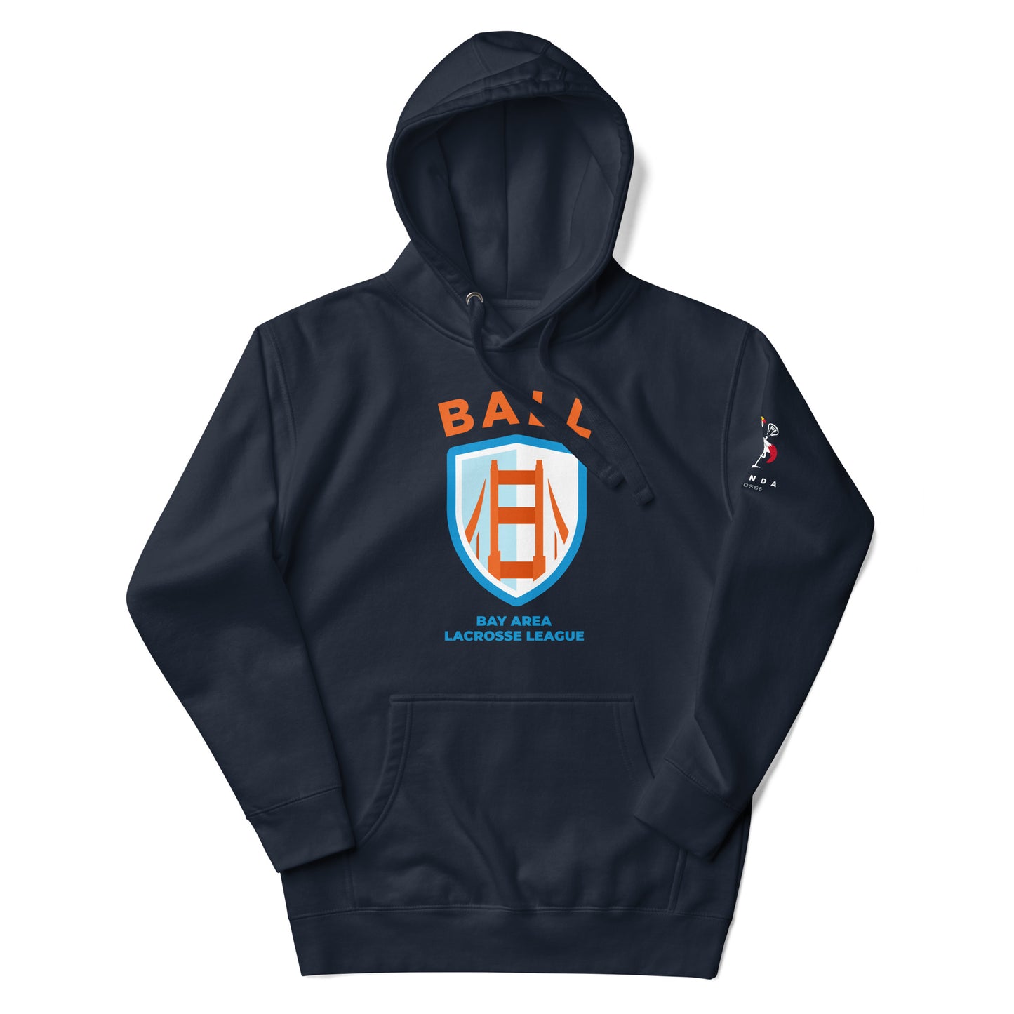 Adult BALL x Uganda Lacrosse Cotton Heritage Hoodie