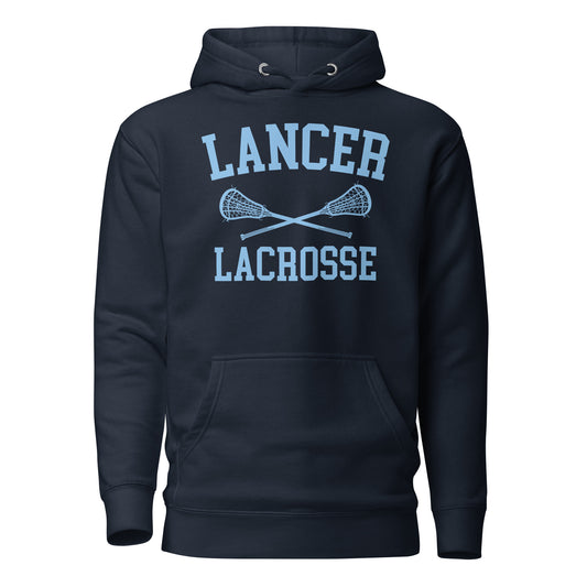 Adult Lancer Lacrosse Cotton Heritage Hoodie