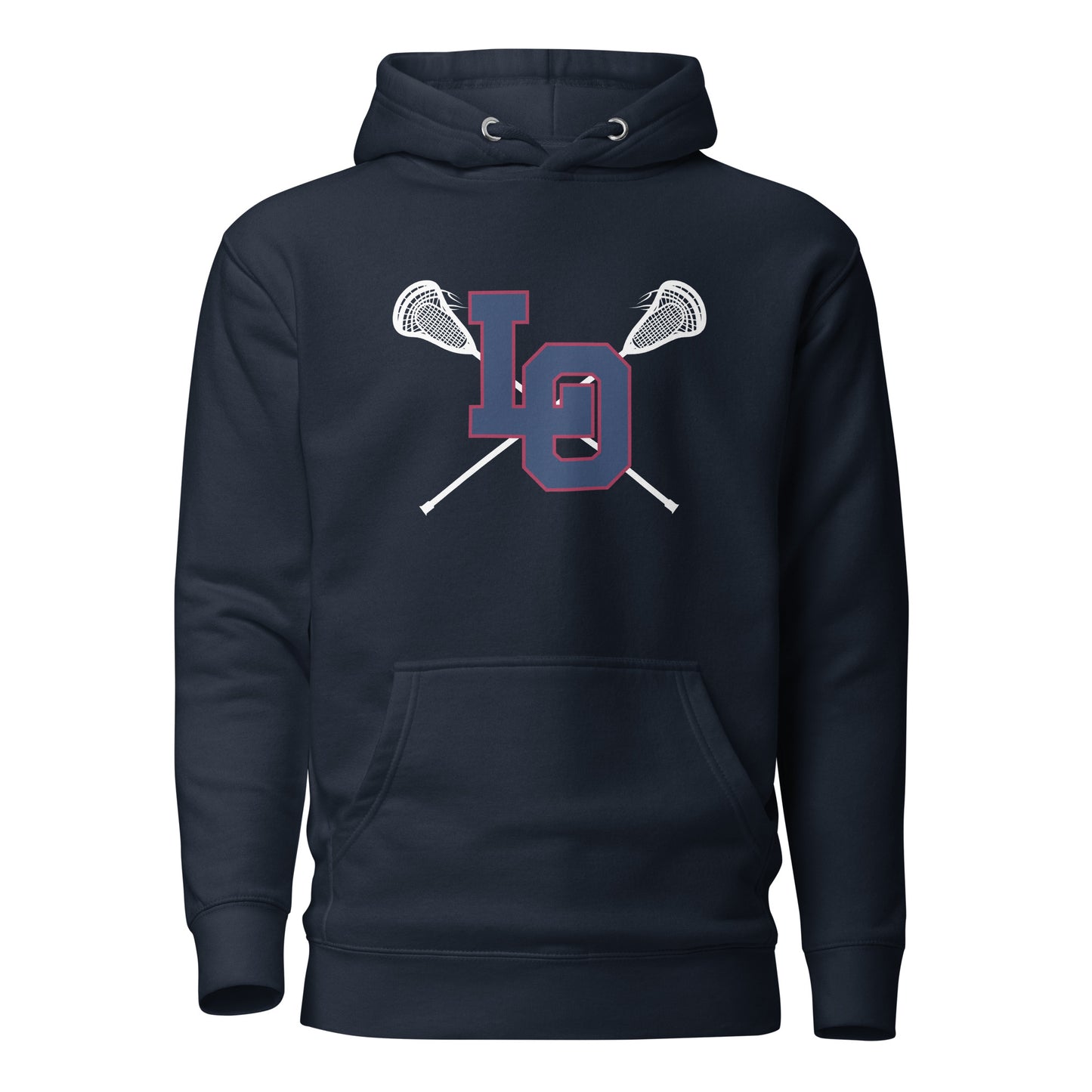 Adult LOHS Lax Cotton Heritage Hoodie