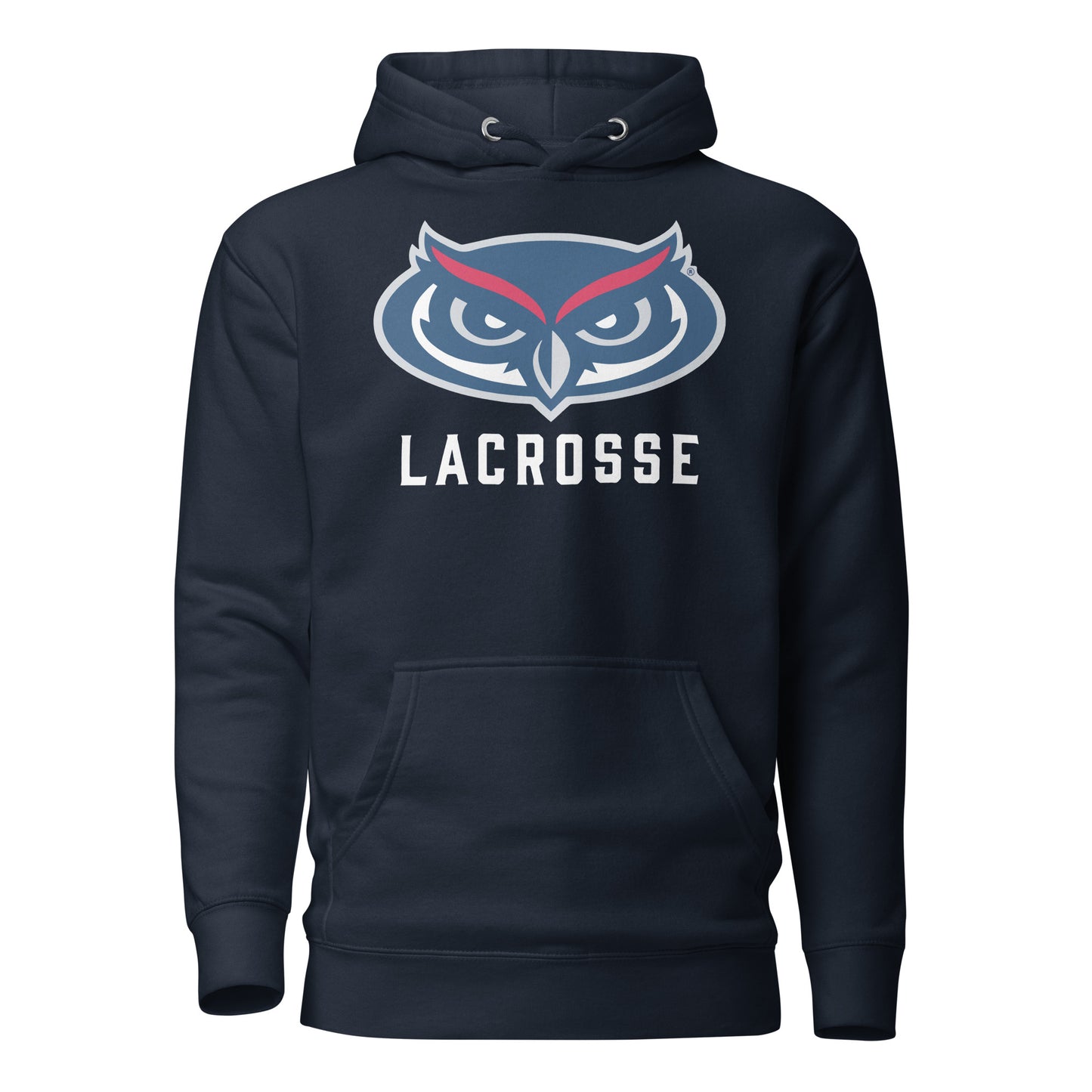 Adult FAU Lacrosse Cotton Heritage Hoodie