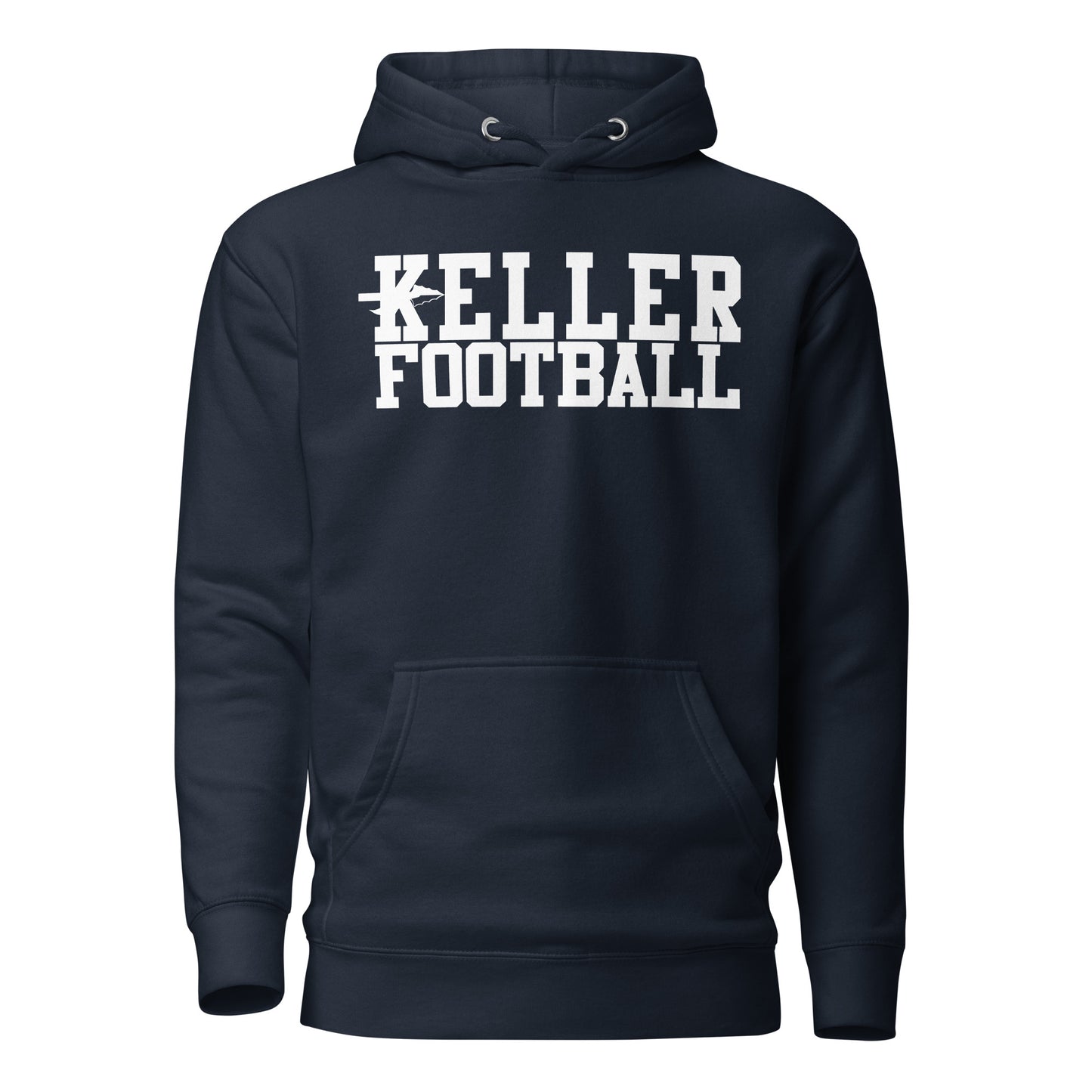 Adult Keller Football Cotton Heritage Hoodie