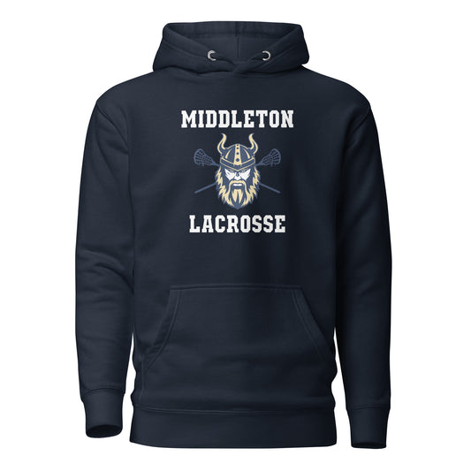 Adult Middleton Lacrosse Corner Cotton Heritage Hoodie
